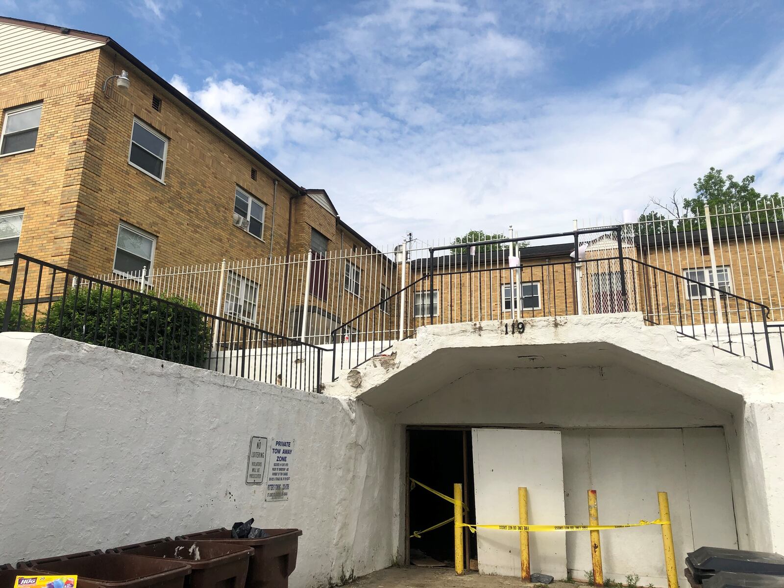 Residents of this apartment building were moved out due to safety concerns. CORNELIUS FROLIK / STAFF