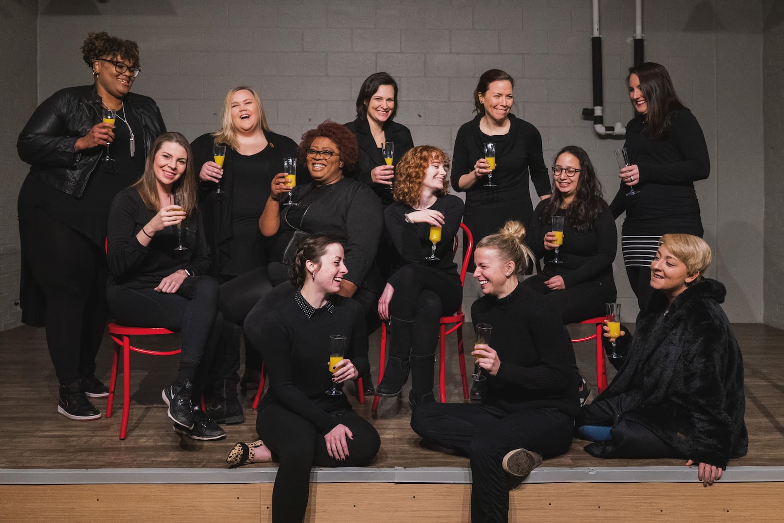 Grab your girlfriends and head over to The Black Box Improv Theater Saturday, Feb. 12 at 8 p.m. for the Galentine’s Day Show. CHASE BUDURKA/CONTRIBUTED