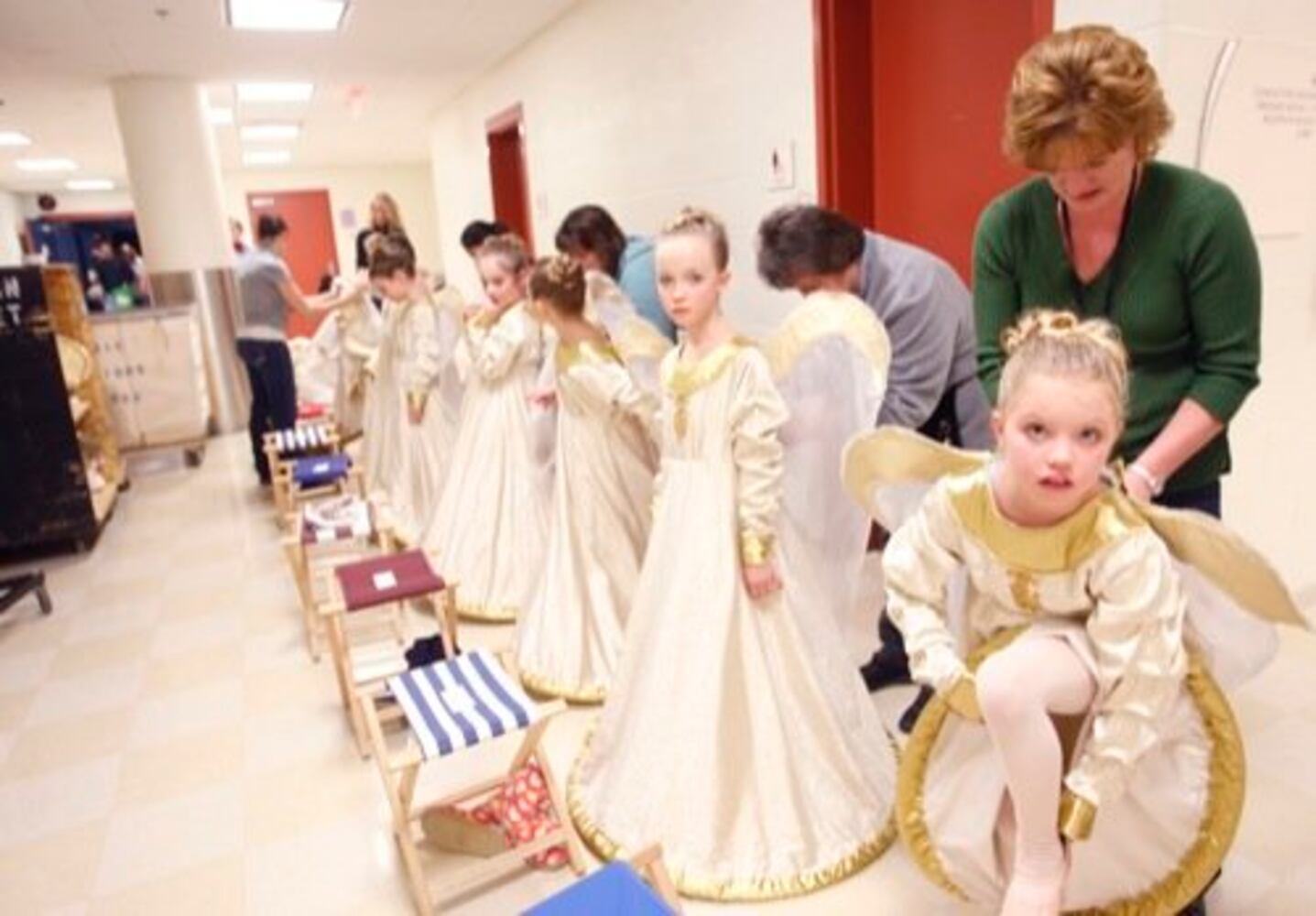 'Nutcracker' rehearsal at Schuster