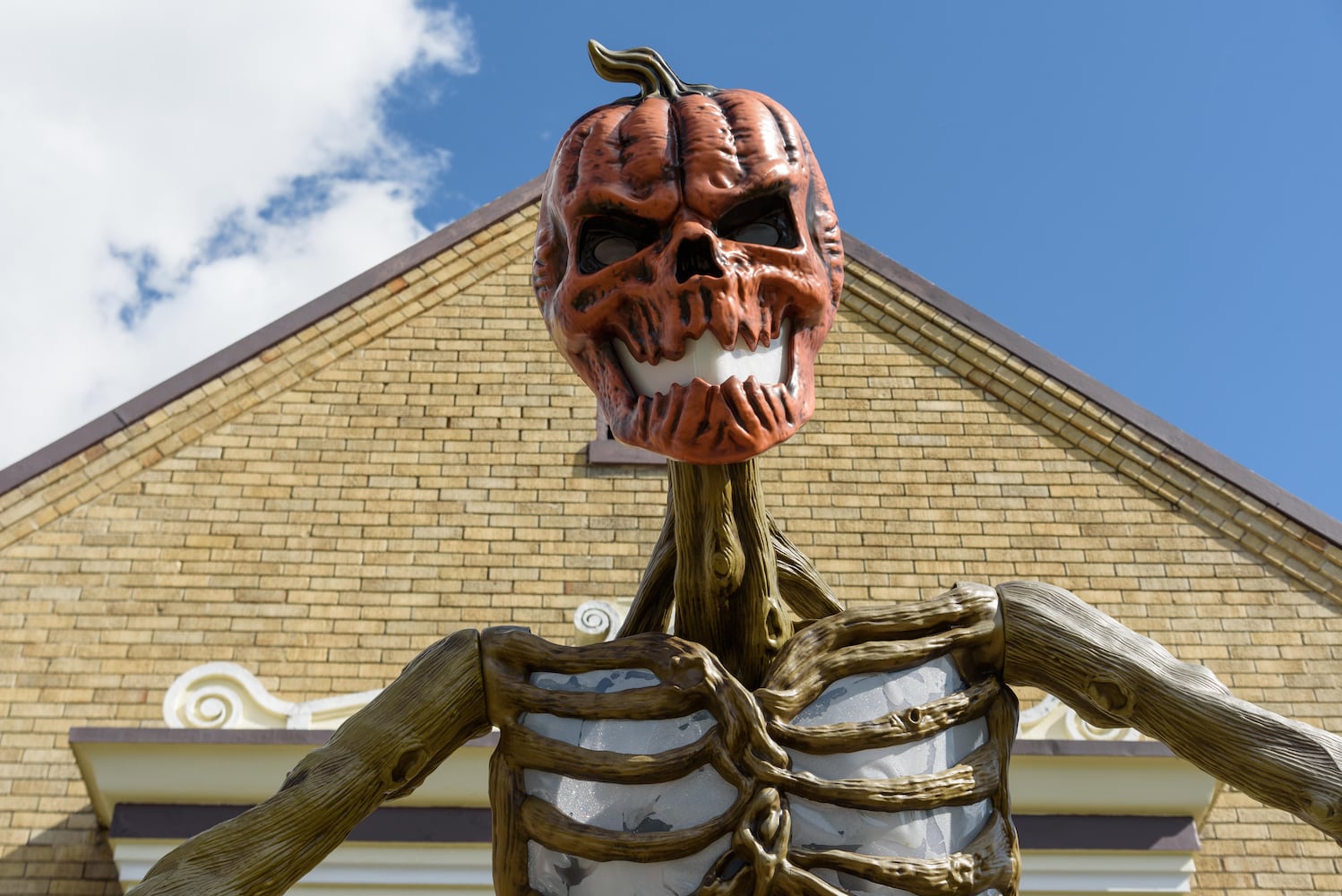 PHOTOS: Larger than life Halloween decorations in downtown Fairborn