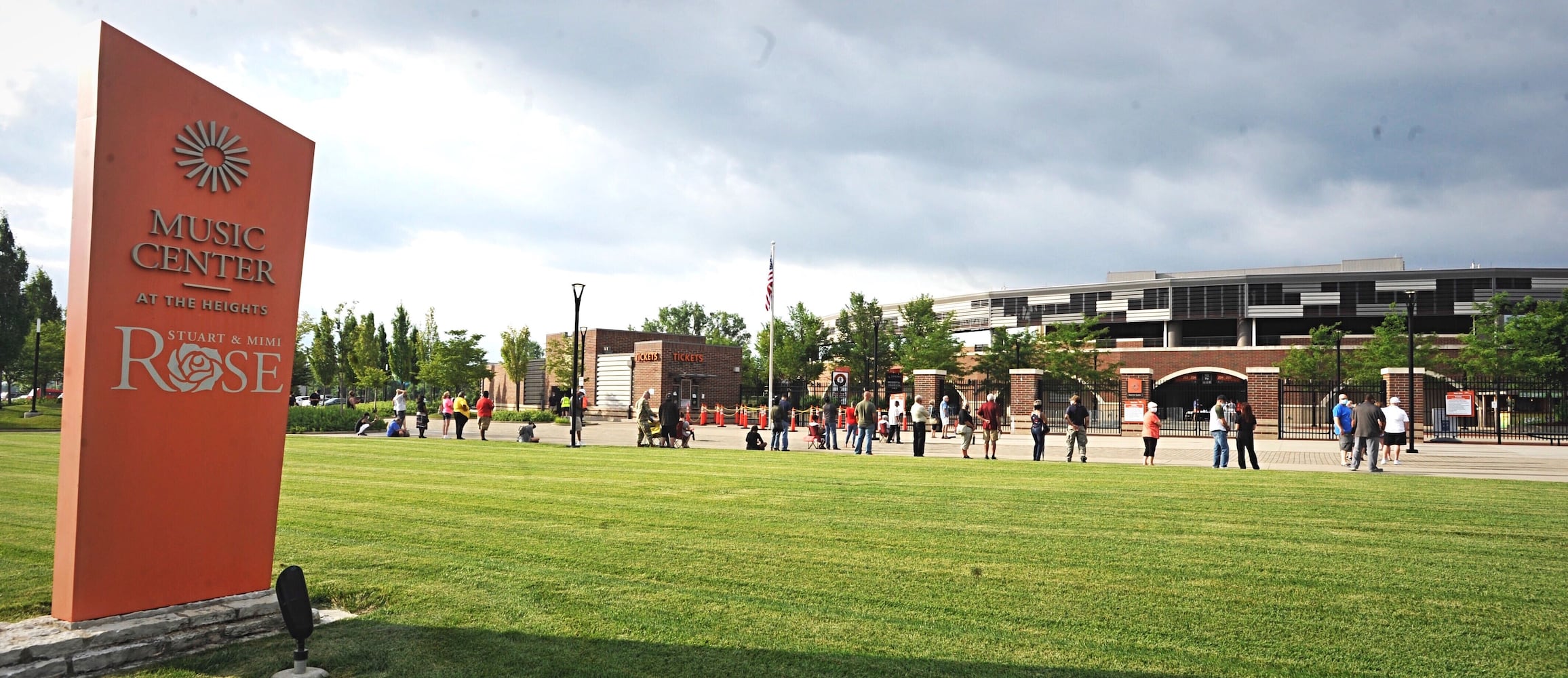 PHOTOS: Lines form early at Huber Heights coronavirus testing site