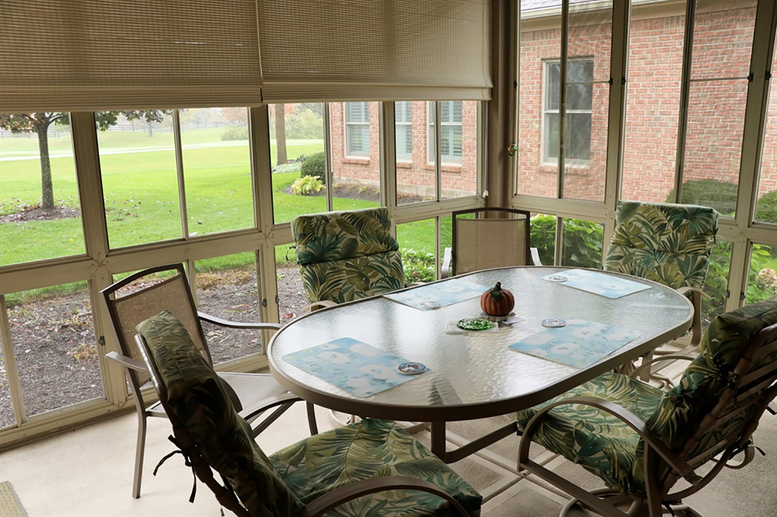 From the screened porch, a door opens to the sun patio and back yard. CONTRIBUTED PHOTO BY KATHY TYLER