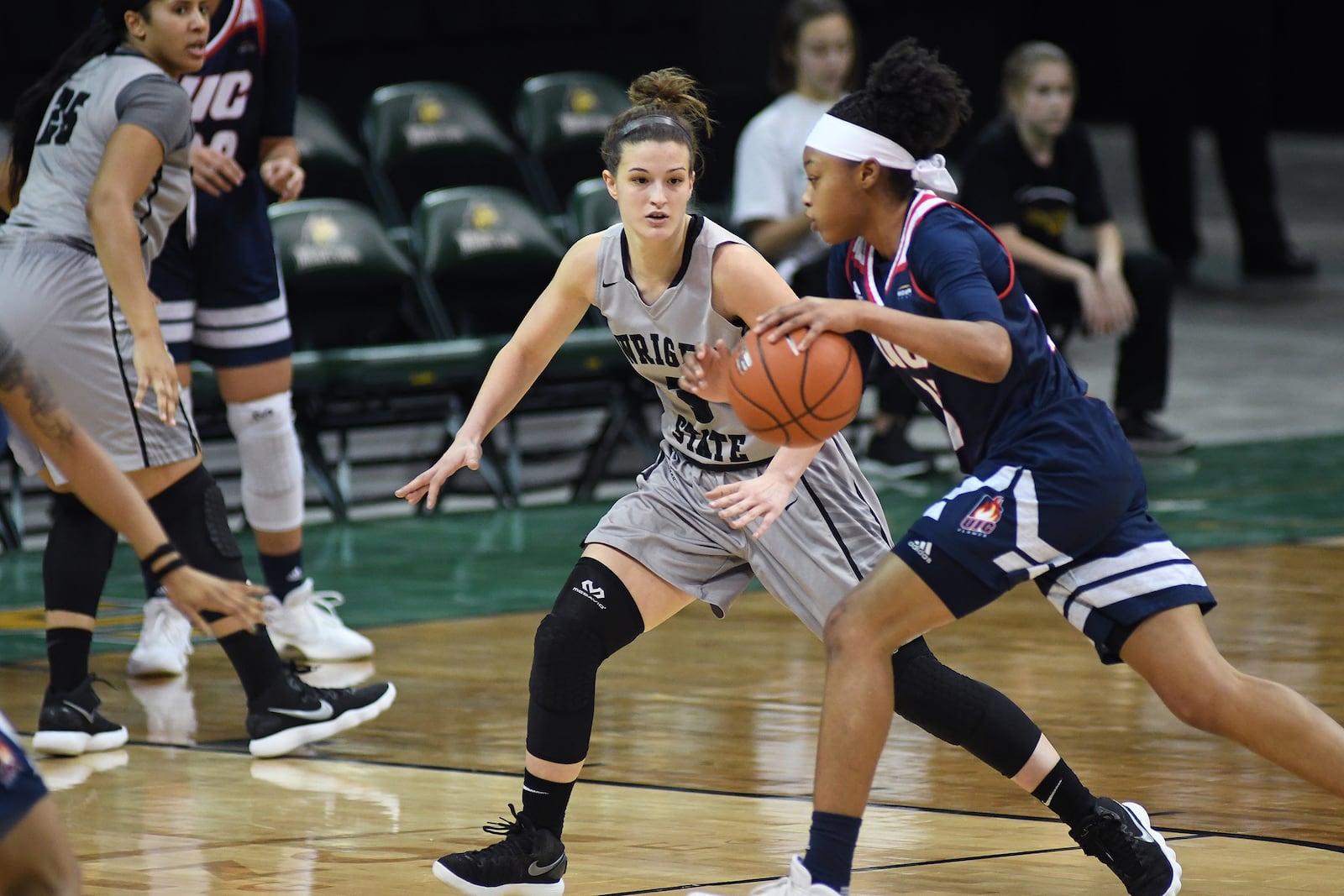 Wright State's Emily Vogelpohl was named the Horizon League all-defensive team, the  conference announced Wednesday. KEITH COLE/CONTRIBUTED PHOTO