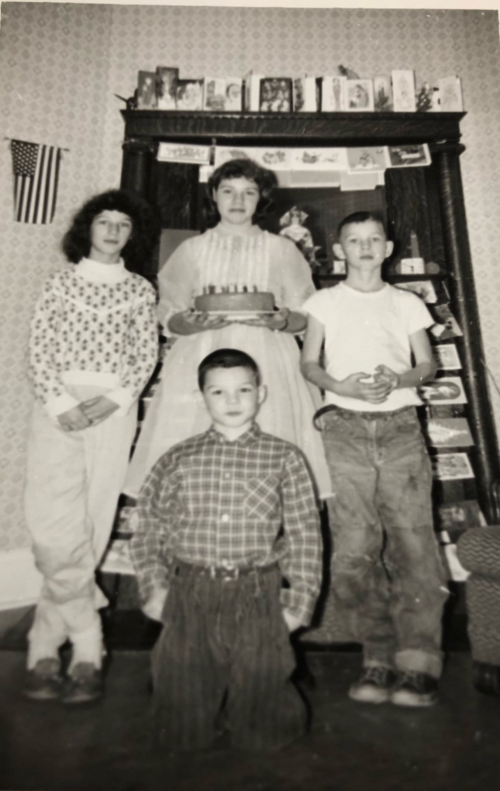 Dahlinghaus kids in 1962: (left to right, standing) Sue, Beth and Matt, Pat is kneeling. CONTRIBUTED