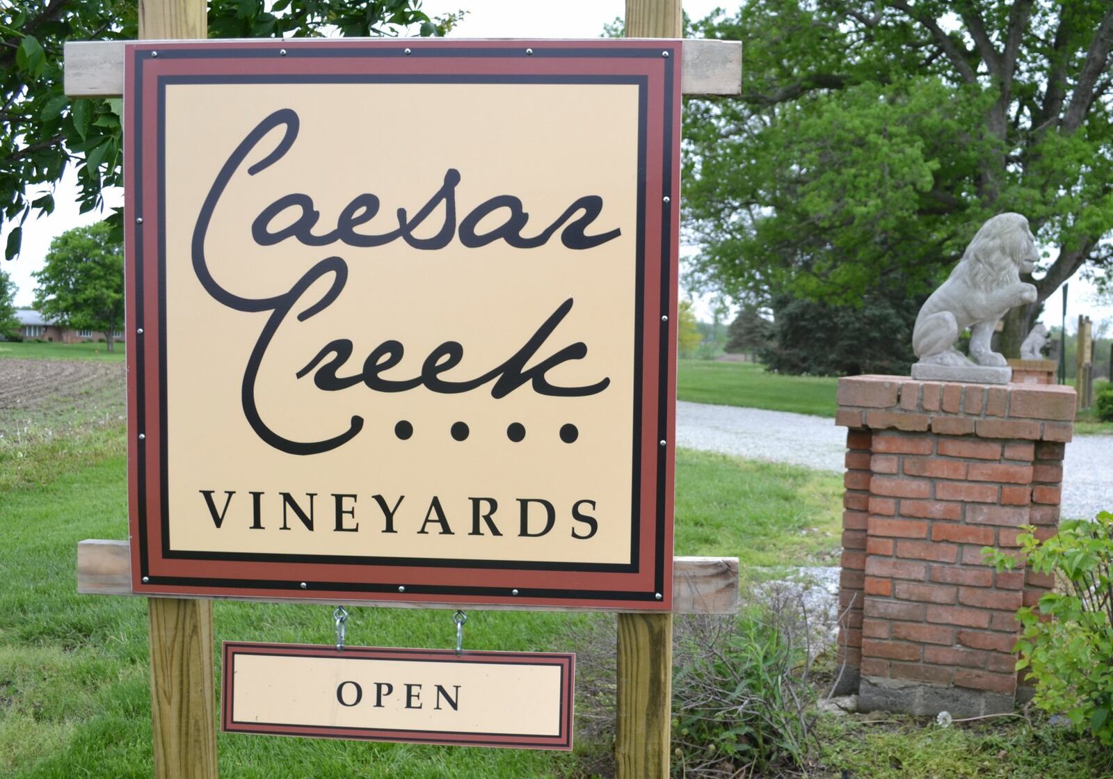 Caesar Creek Vineyards is located in New Jasper Twp. just east of Xenia.