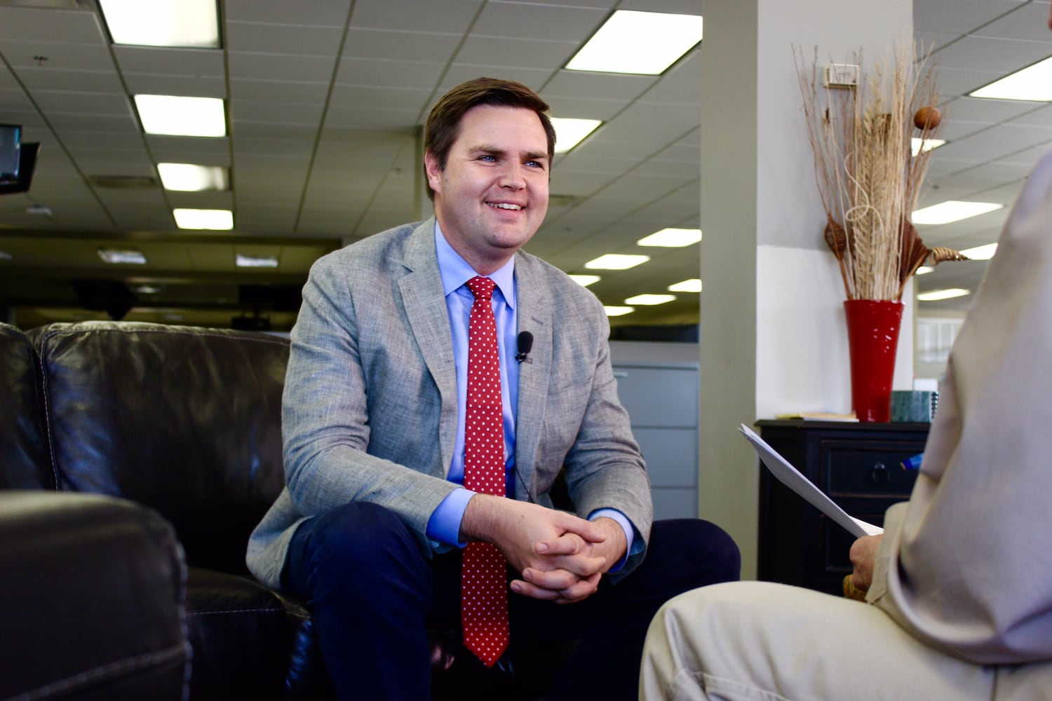 J.D. Vance returns home to focus on jobs, drug crisis