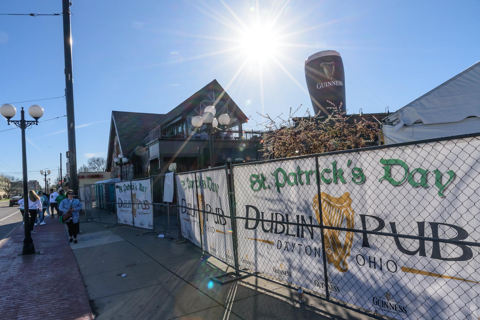 The Dublin Pub, located at 300 Wayne Ave. in Dayton’s Oregon District. TOM GILLIAM / CONTRIBUTING PHOTOGRAPHER