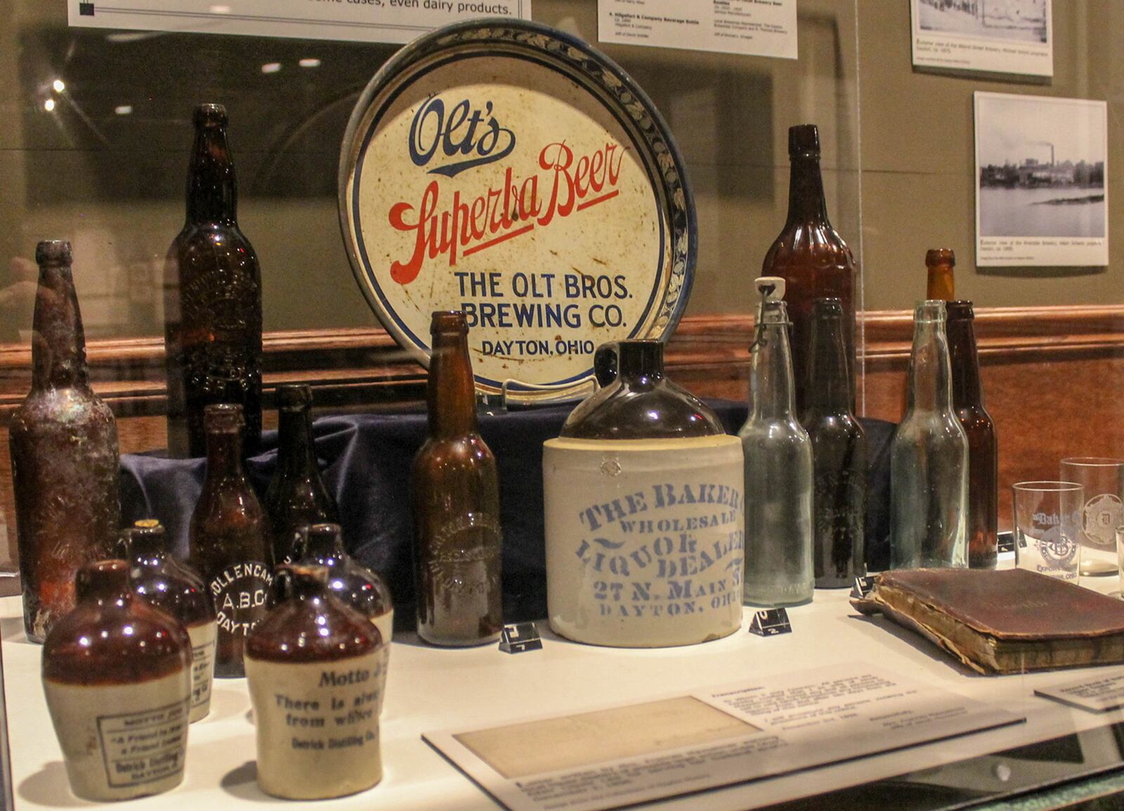 Early brews in Dayton are featured in the exhibit. Contributed