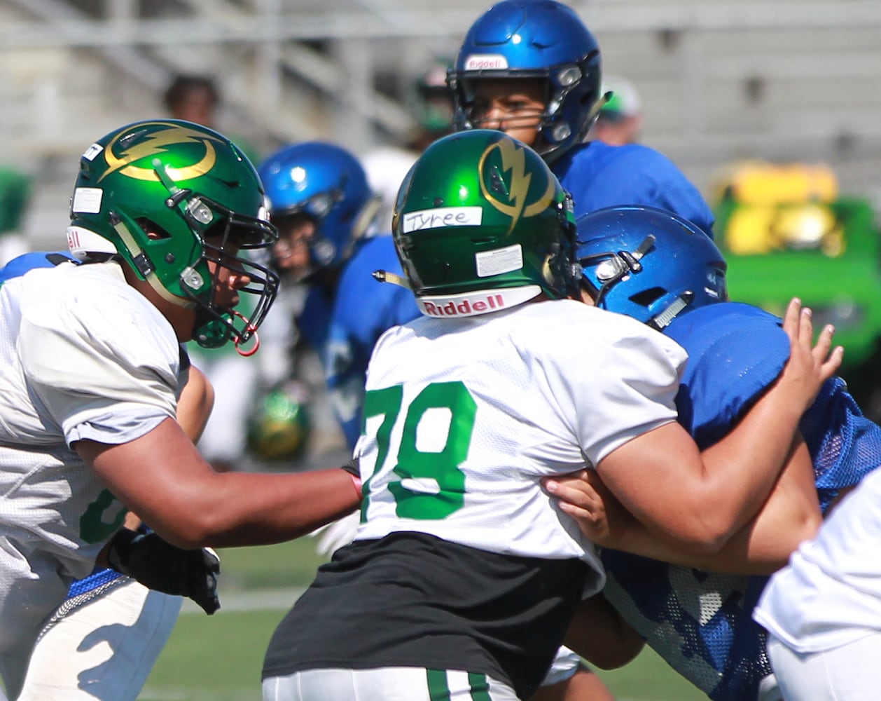 PHOTOS: Northmont Thunderbolts preseason football