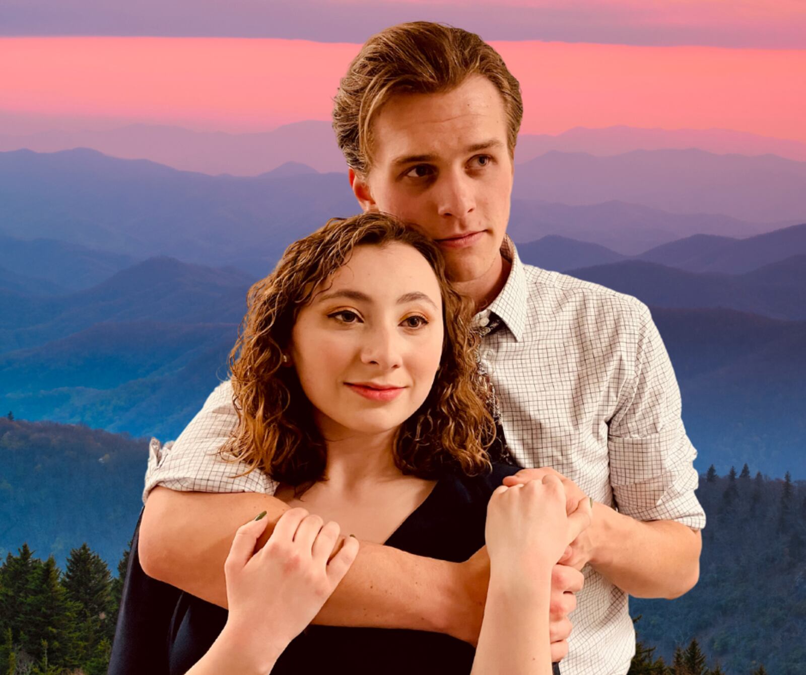 Hannah Rollins and Tanner Gleeson appear in Wright State University's production of "Bright Star." CONTRIBUTED