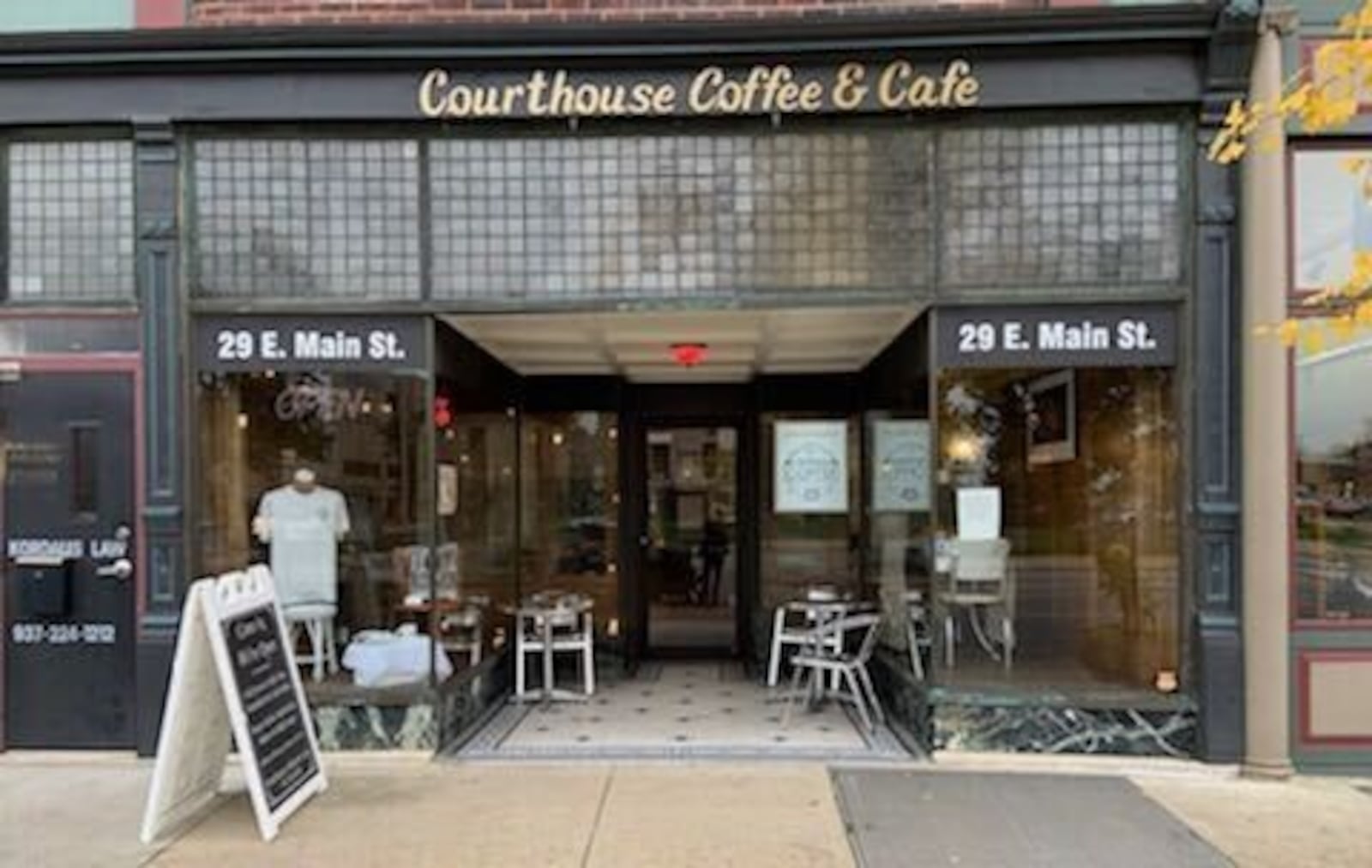 This Courthouse Coffee shop on East Main Street in downtown Xenia will morph into Lefty's Eats & Espresso next month. CONTRIBUTED