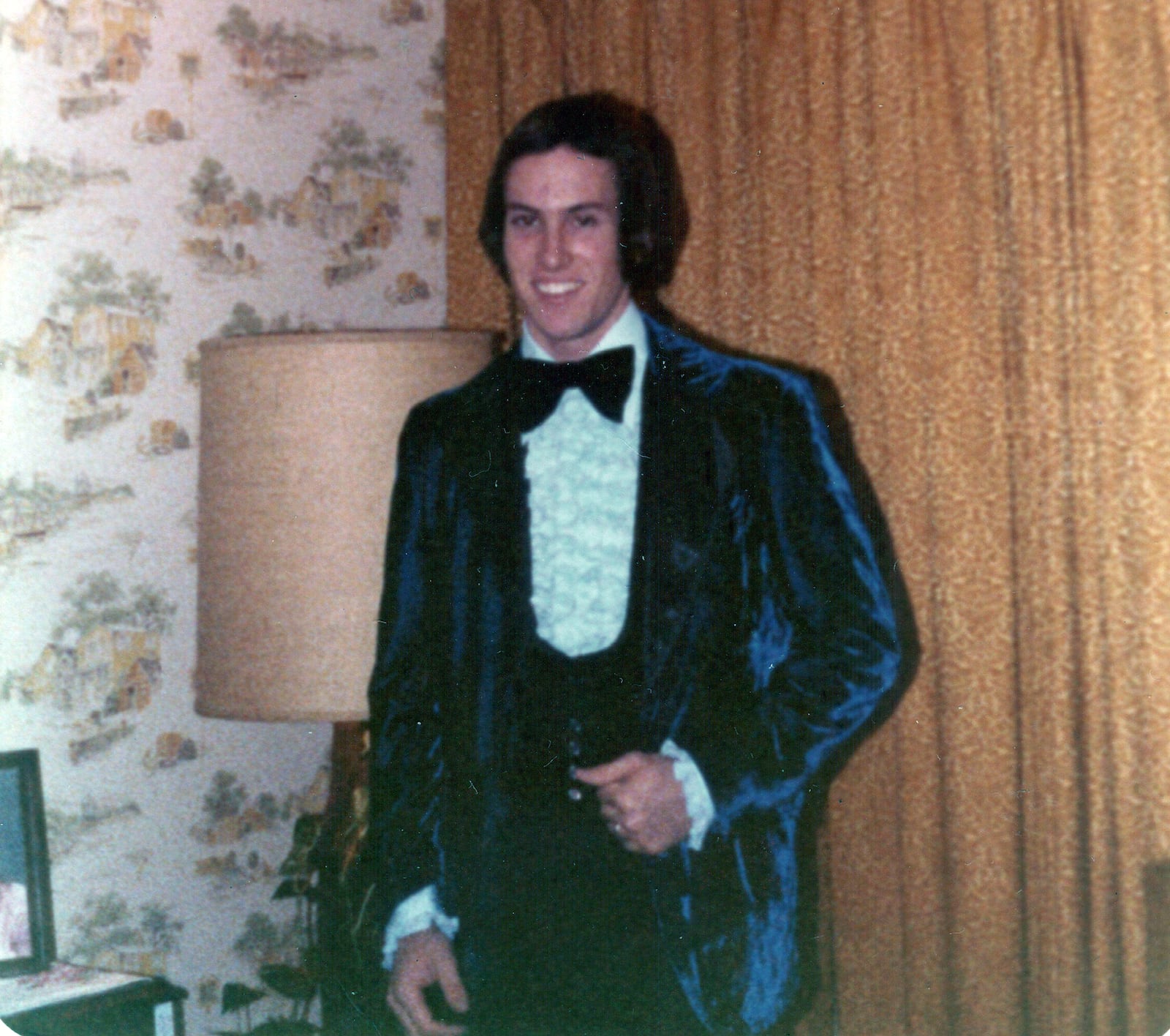 Doran ready for the Wayne High School senior prom in 1978