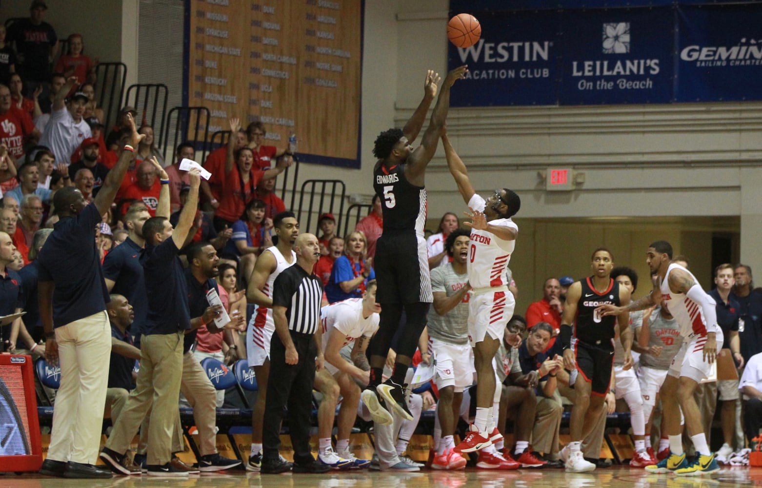 Photos: Dayton Flyers rout Georgia in Maui Invitational