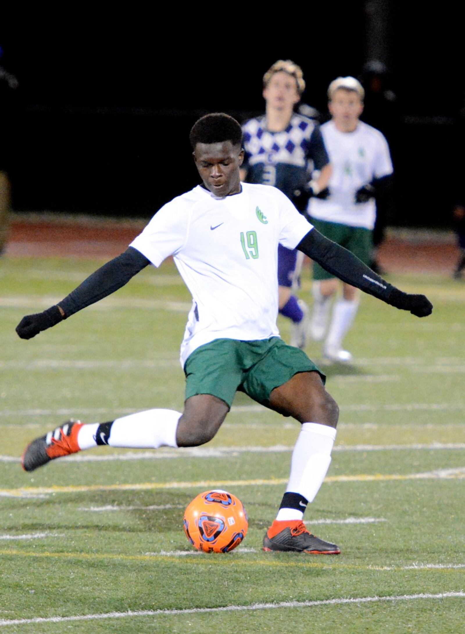 Former Belmont High School star Bruce Anthony in action for Wilmington College in its game vs. Capital University on Wednesday night at Williams Stadium in Wilmington. Randall Sarvis/Wilmington College