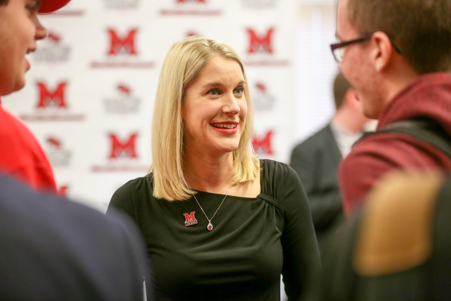 C-J grad Megan Duffy introduced as new Miami women’s hoops coach