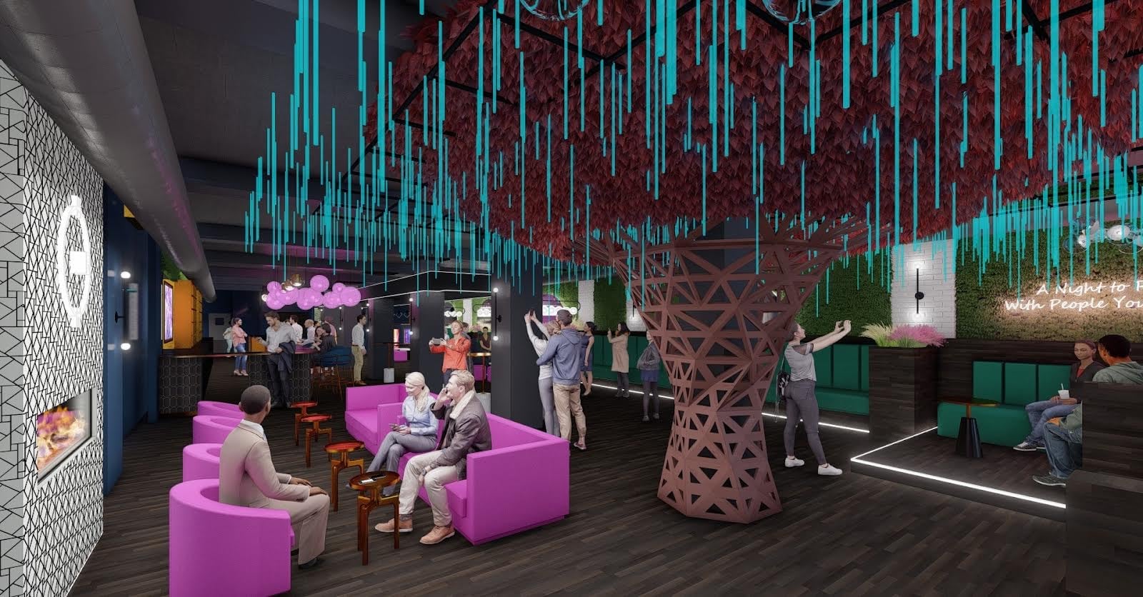 Renderings of the inside of the Reserve on Third at 452 E. Third St. in the Cannery Lofts building. CORNELIUS FROLIK / STAFF