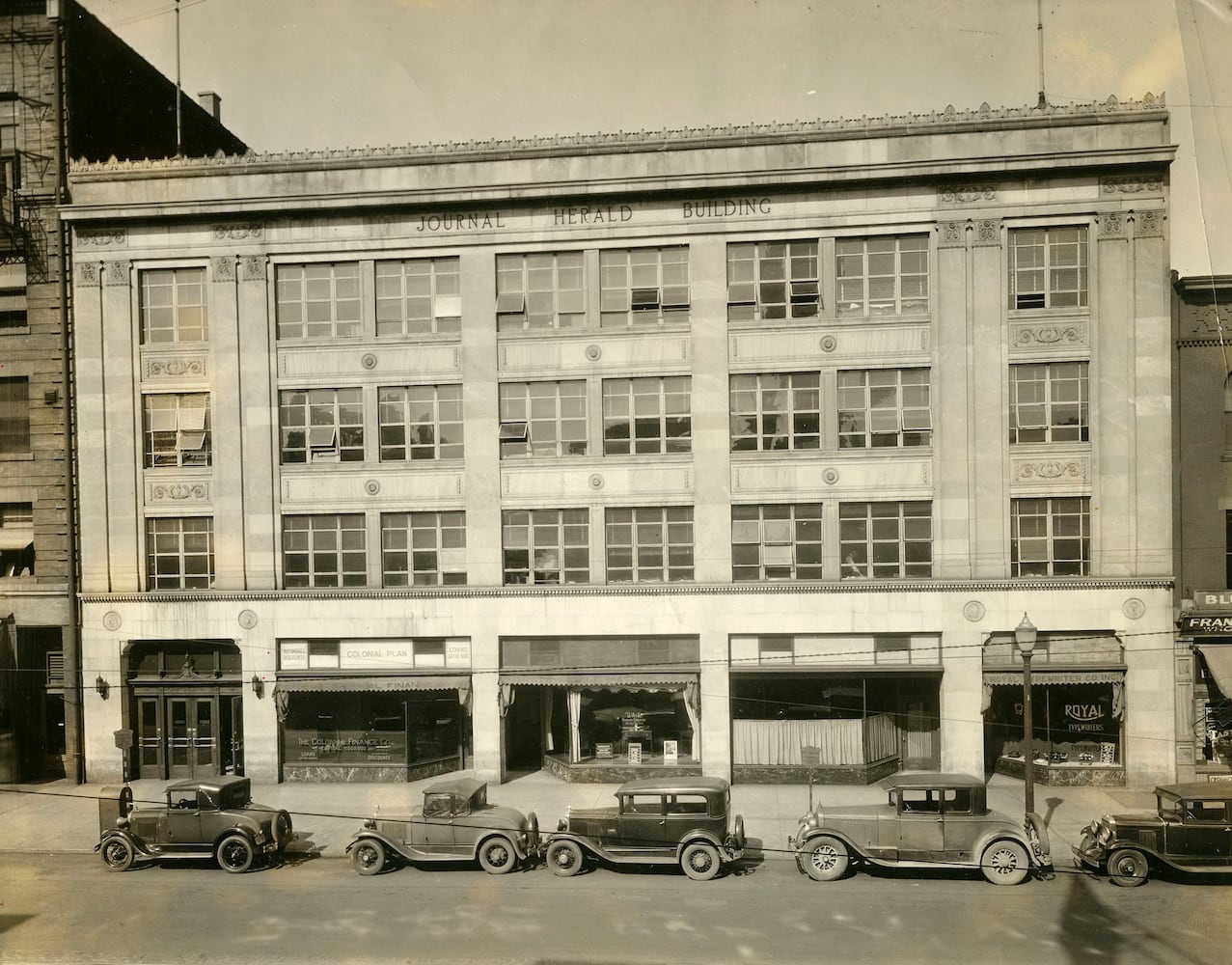 Dayton Daily News DDN building history archives