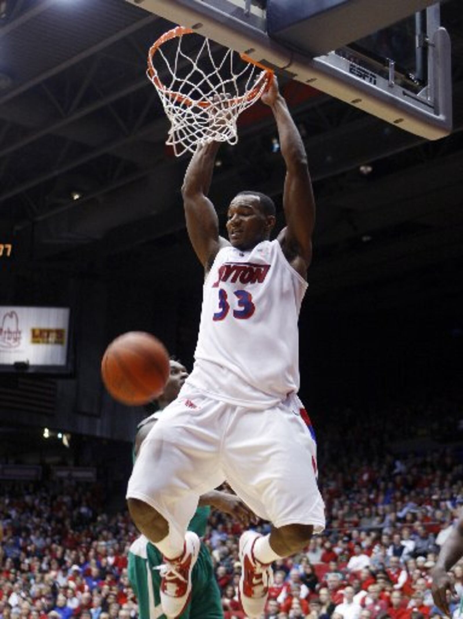 Dayton’s Chris Wright dunks against Florida A&M at UD Arena on Wednesday, Nov. 24, 2010. Teesha McClam/Staff