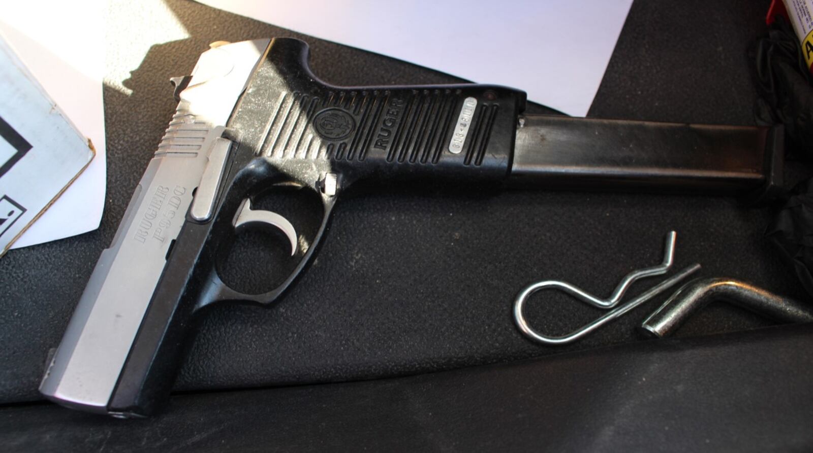 The alleged weapon McShann was carrying when Moraine police arrived to the scene Friday. Photo provided/Moraine Police