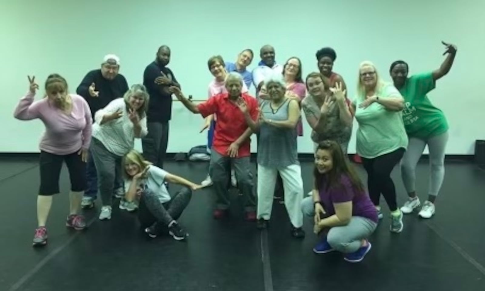 Funk Lab's Grandparents Groove Class included dancers with an average age of 70-plus - CONTRIBUTED