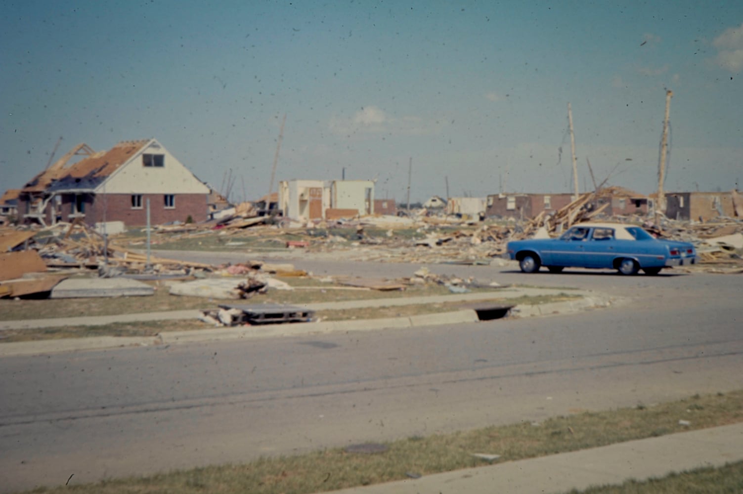 1974 Xenia tornado aftermath