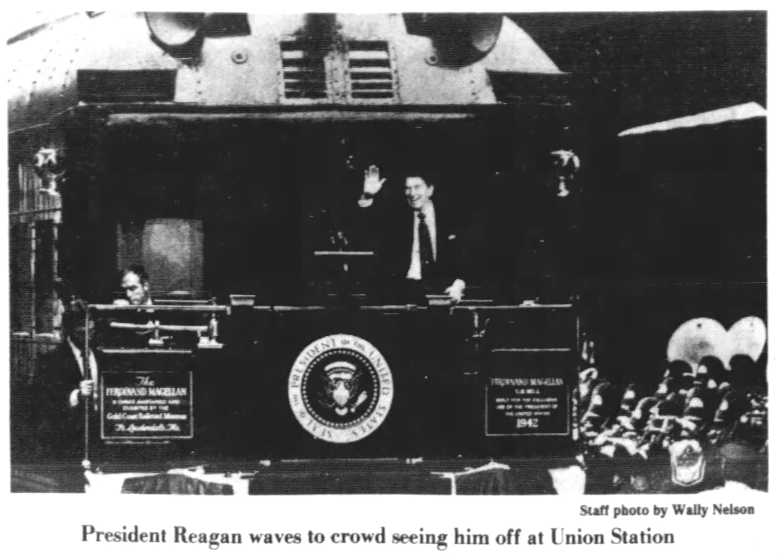 Oct. 12, 1984: Ronald Reagan-mania grips Daytonians. DAYTON DAILY NEWS ARCHIVES