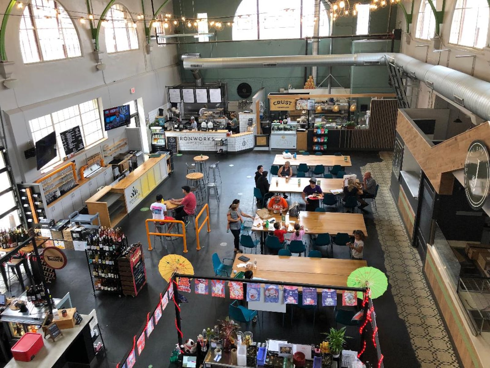 The opening of eateries with several choices such as COHatch, which allows indoor dining in a classic building or outdoors, is one of the reasons people are enjoying downtown Springfield's recent revitalization projects.