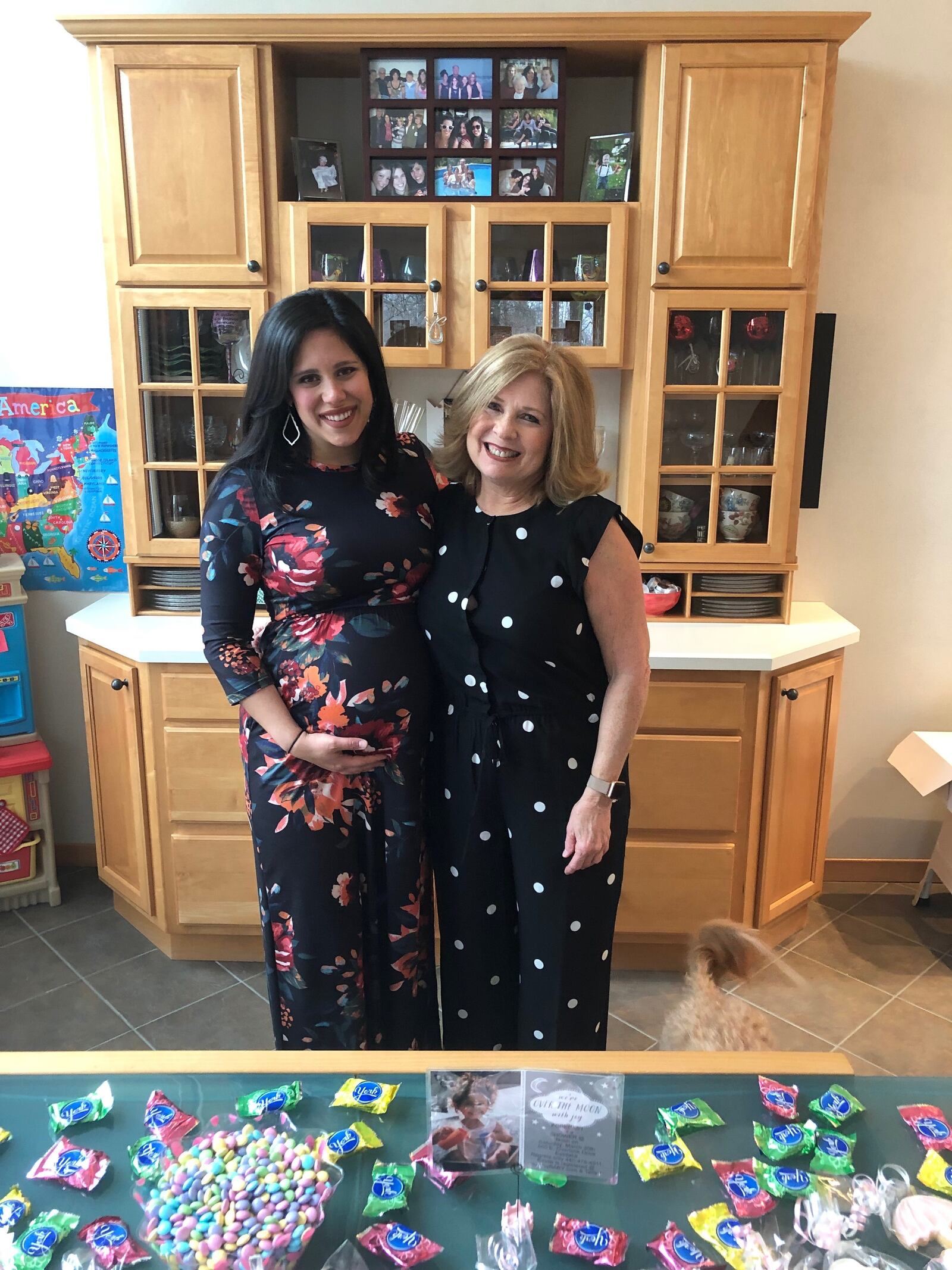 Meteorologist Kirstie Zontini  and her mom, Candy Zontini!