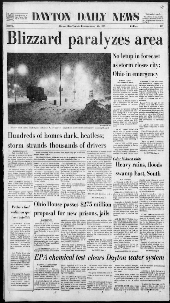 PHOTOS: Historic Dayton Daily News front pages