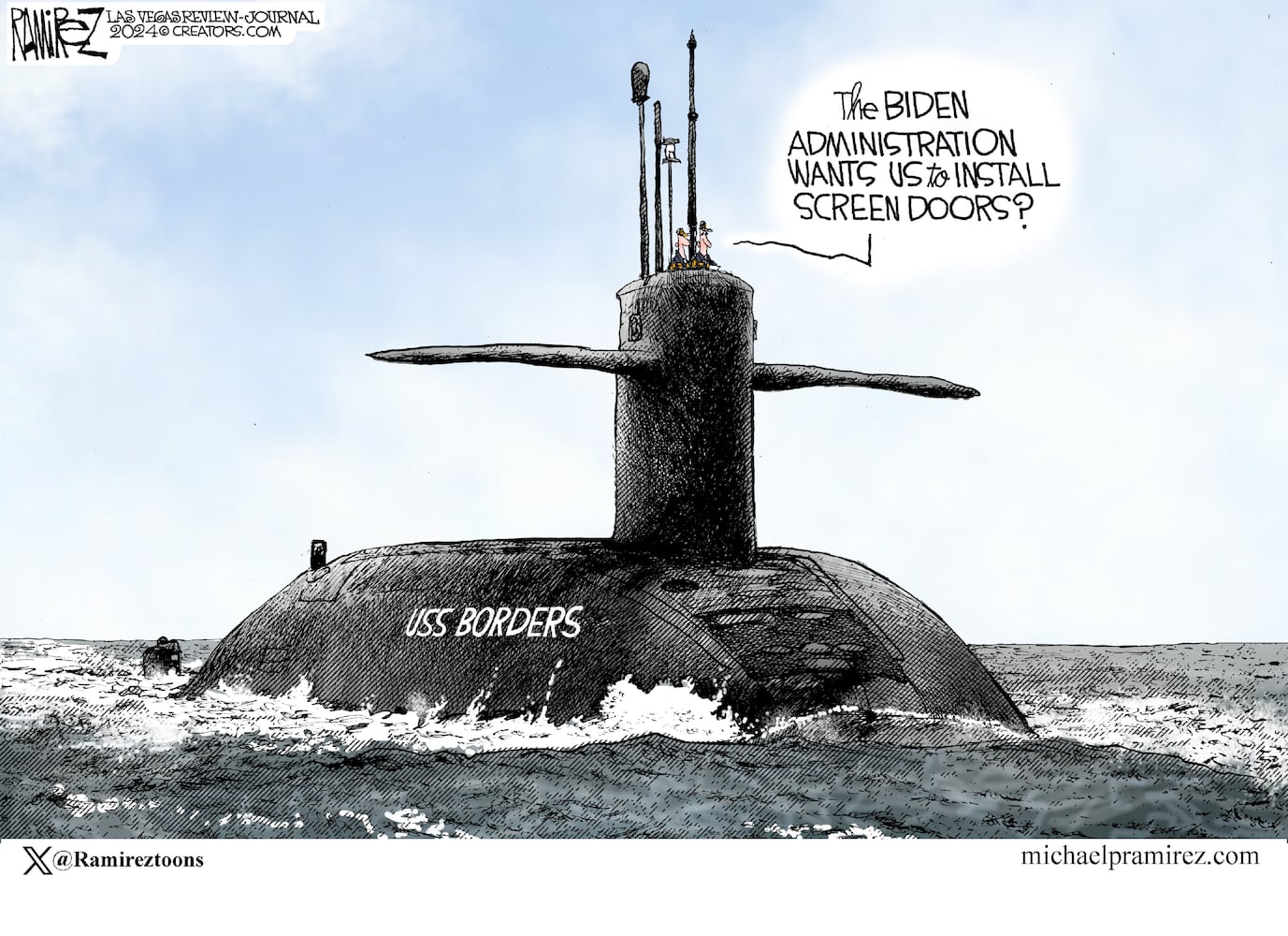 CARTOONS: Michael Ramirez, Feb. 2, 2024