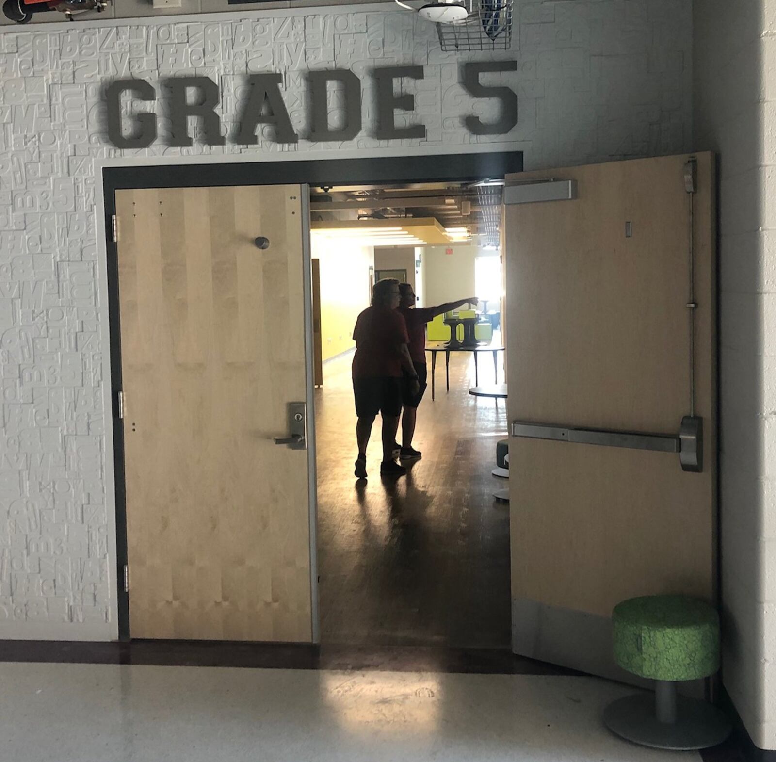 The new Northridge school preK-12 campus is divided into separate wings for high school, middle school and elementary, with grade-level “neighborhoods” inside each wing. JEREMY P. KELLEY / STAFF