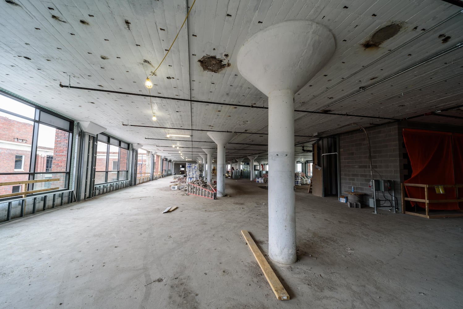 PHOTOS: Construction progress at The Delco in downtown Dayton