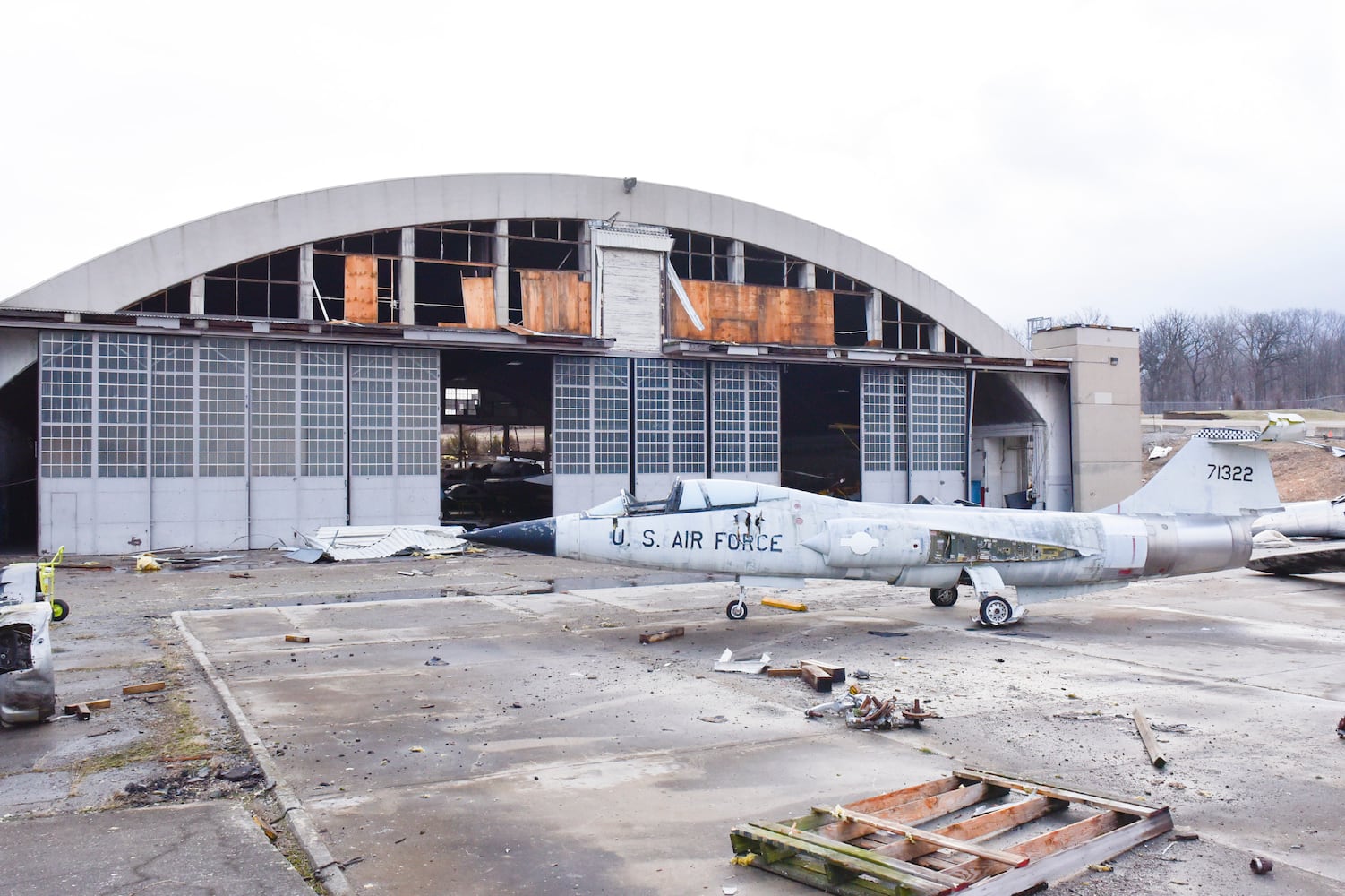 Wright-Patterson Air Force Base storm damage