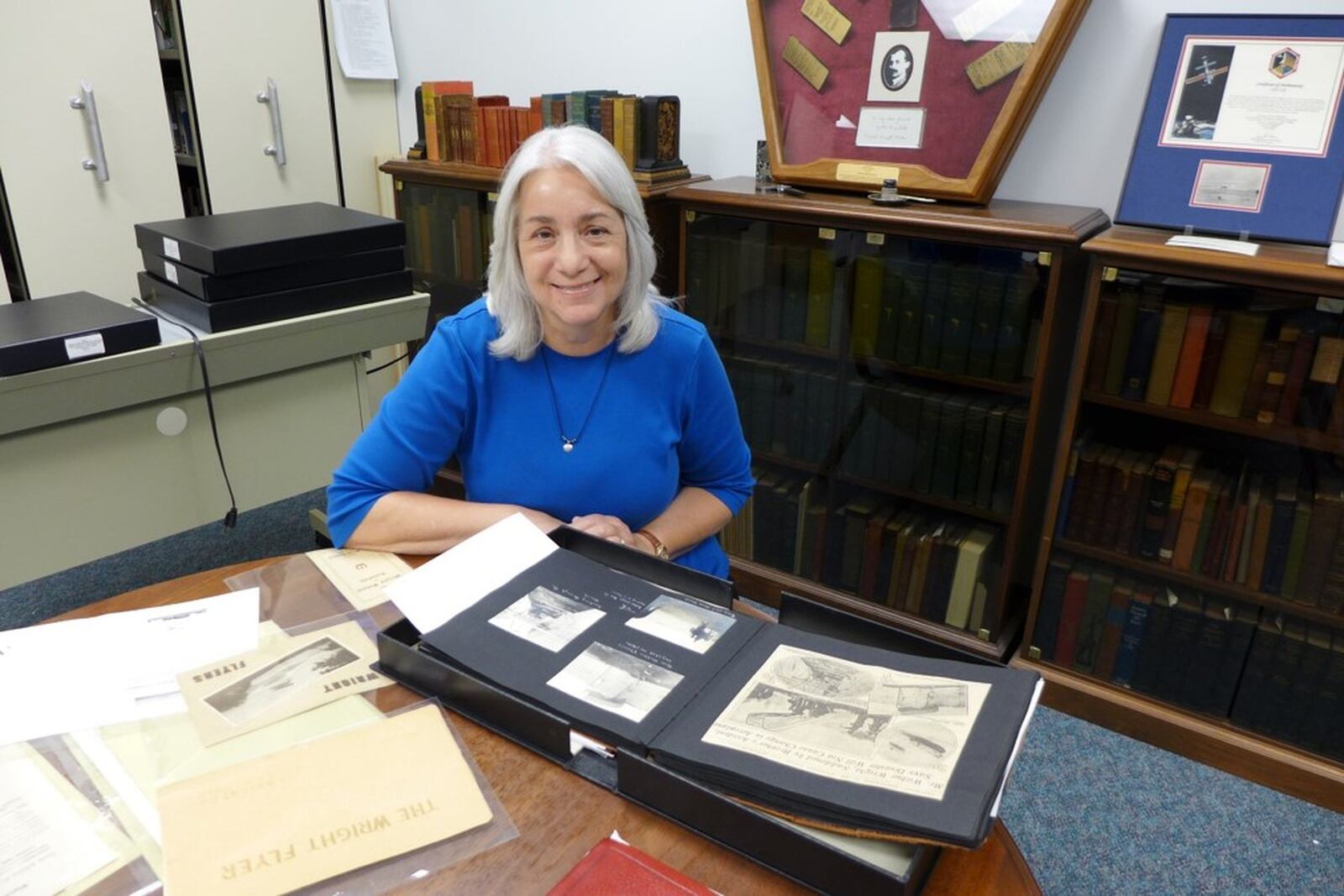 Dawne Dewey is head of the Wright State University Special Collections & Archives, home to millions of photos, records and documents capturing aviation, local and university history. CONTRIBUTED PHOTO