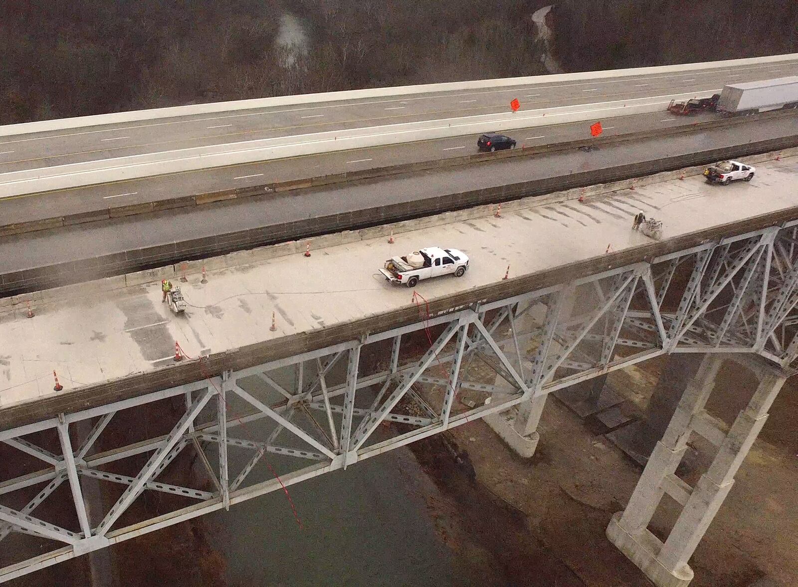 After more than six years and $100 million, the reconstruction of the Jeremiah Morrow Bridge over the Little Miami River is nearing completion.