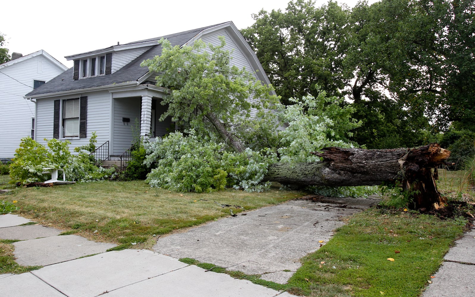 Photos showing damage of June 2012 derecho