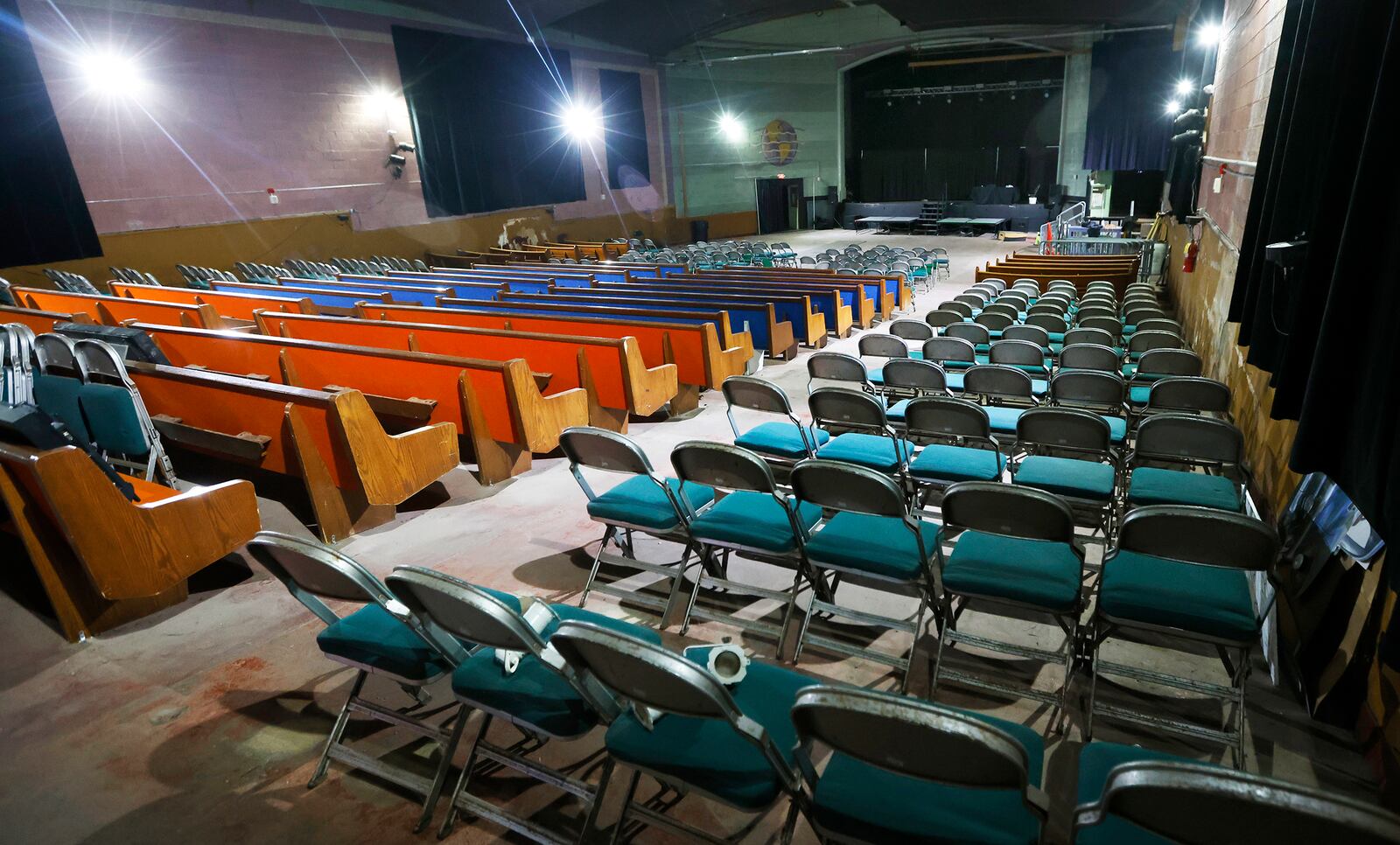 The Fairborn Phoenix recently opened a bar for its patrons and moviegoers, which is the latest upgrade in the restoration of the old Fairborn theater building. MARSHALL GORBY\STAFF