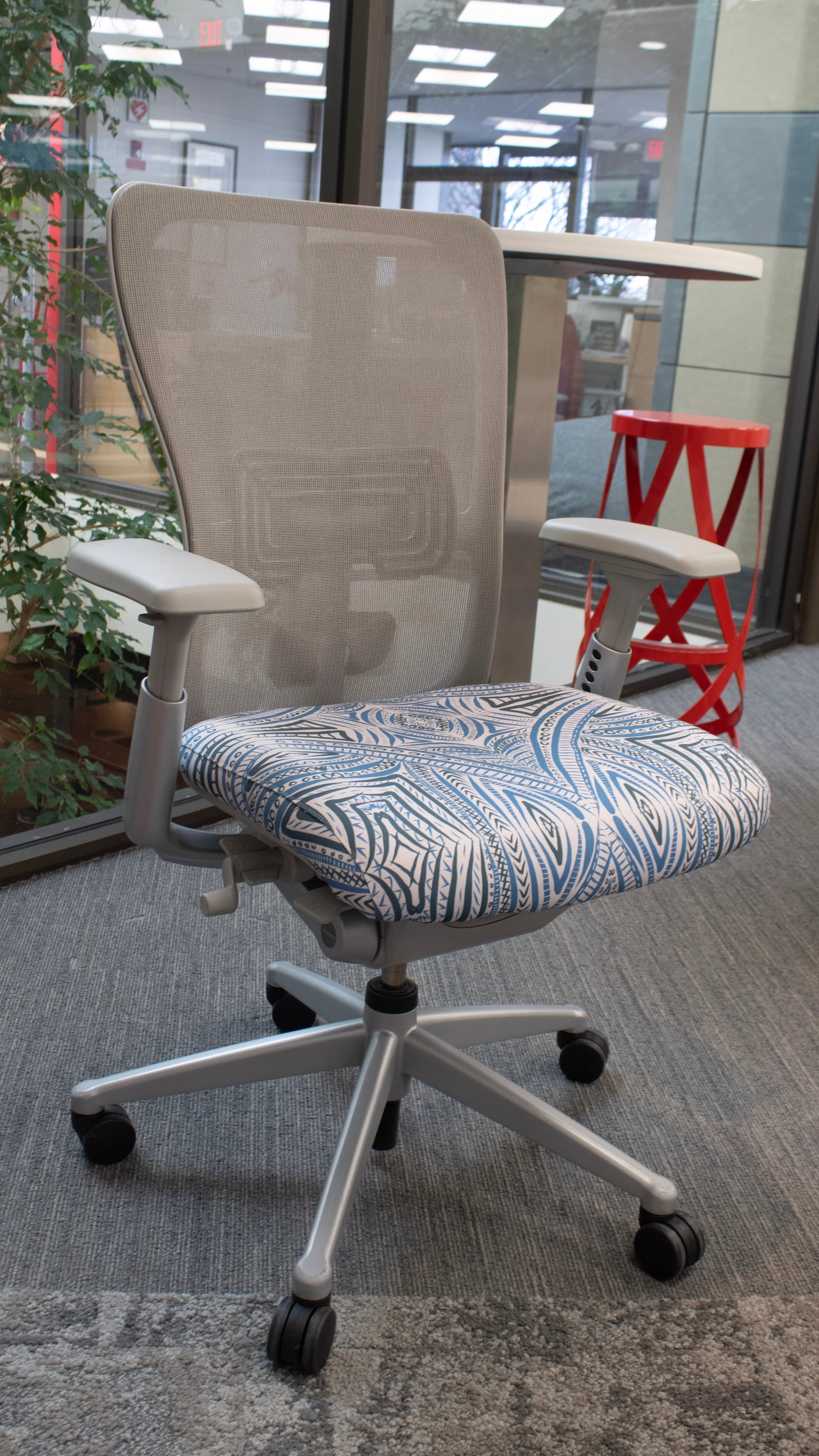 Mark Williams from Elements IV Interior and Yetunde Rodriguez Design Studio partnered to create a chair design inspired by their cultures. CONTRIBUTED