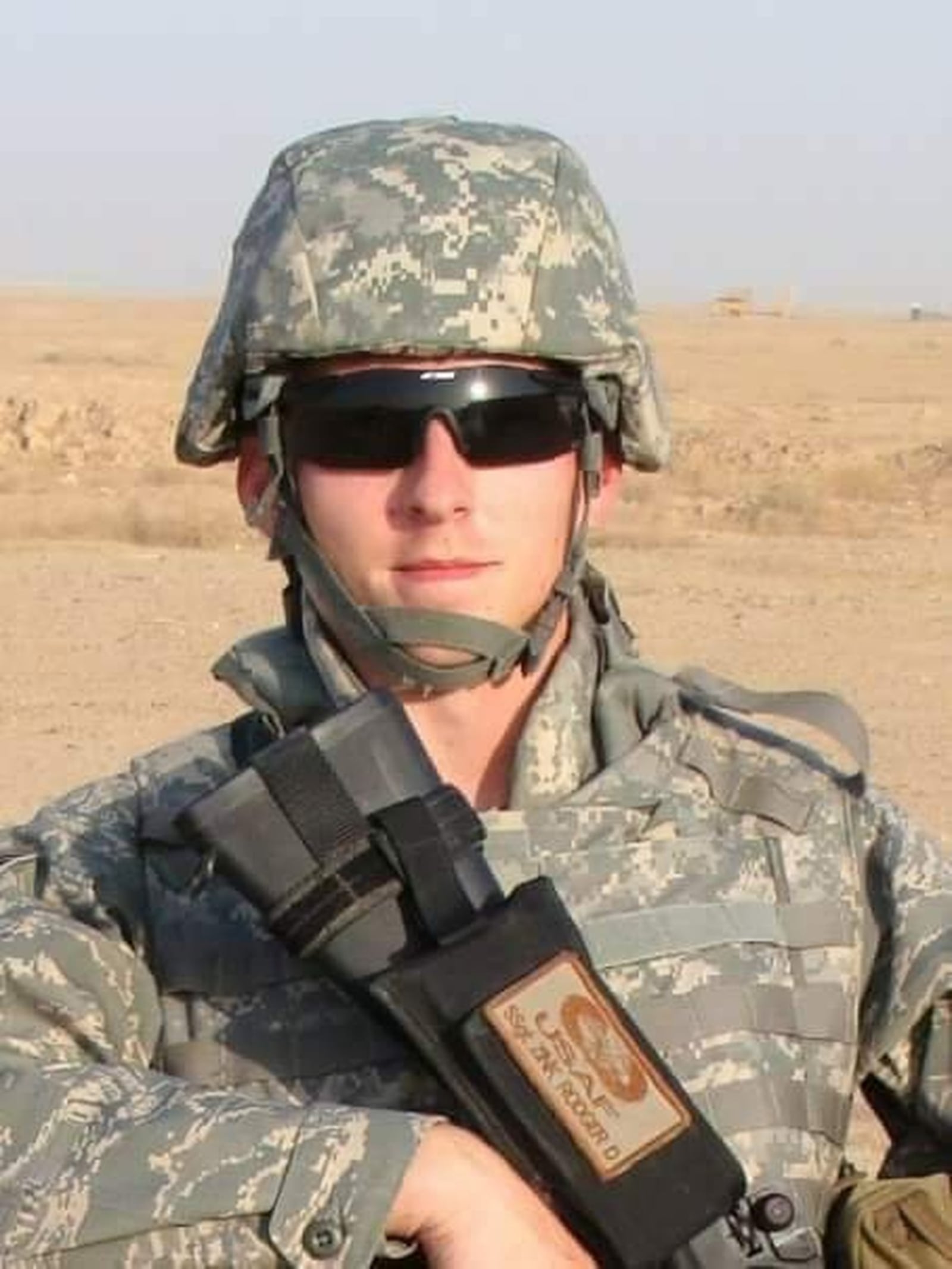 Rodger Zink served in the U.S. National Guard in Afghanistan and Iraq.