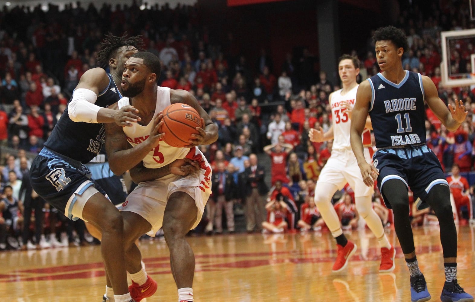 Twenty photos: Dayton Flyers vs. Rhode Island