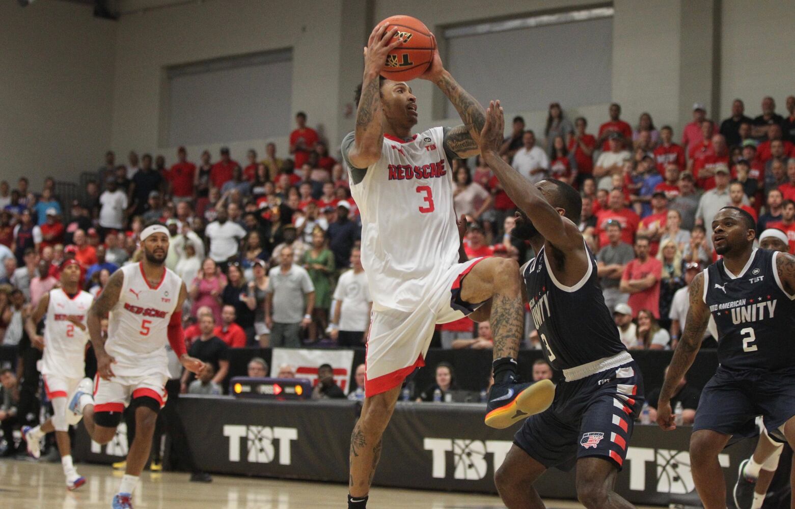 The Basketball Tournament: Photos of Red Scare's second-round win