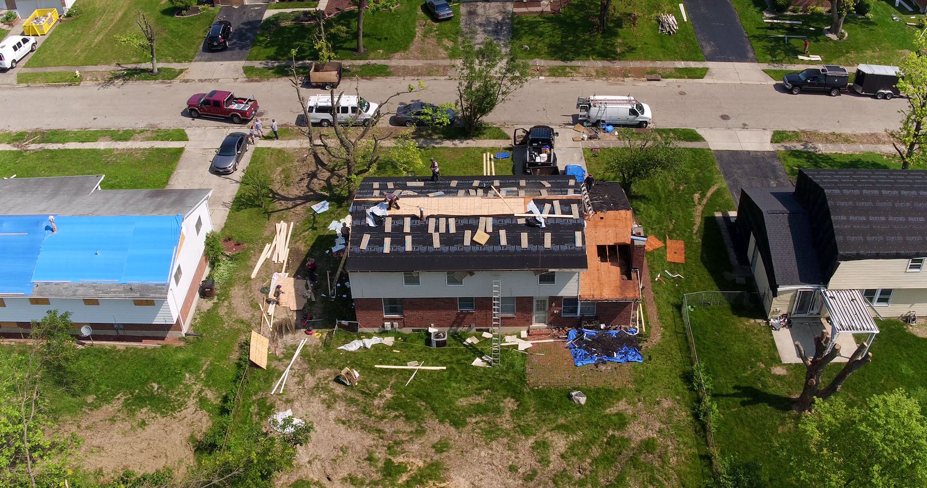 PHOTOS: A look at Trotwood one month after tornado