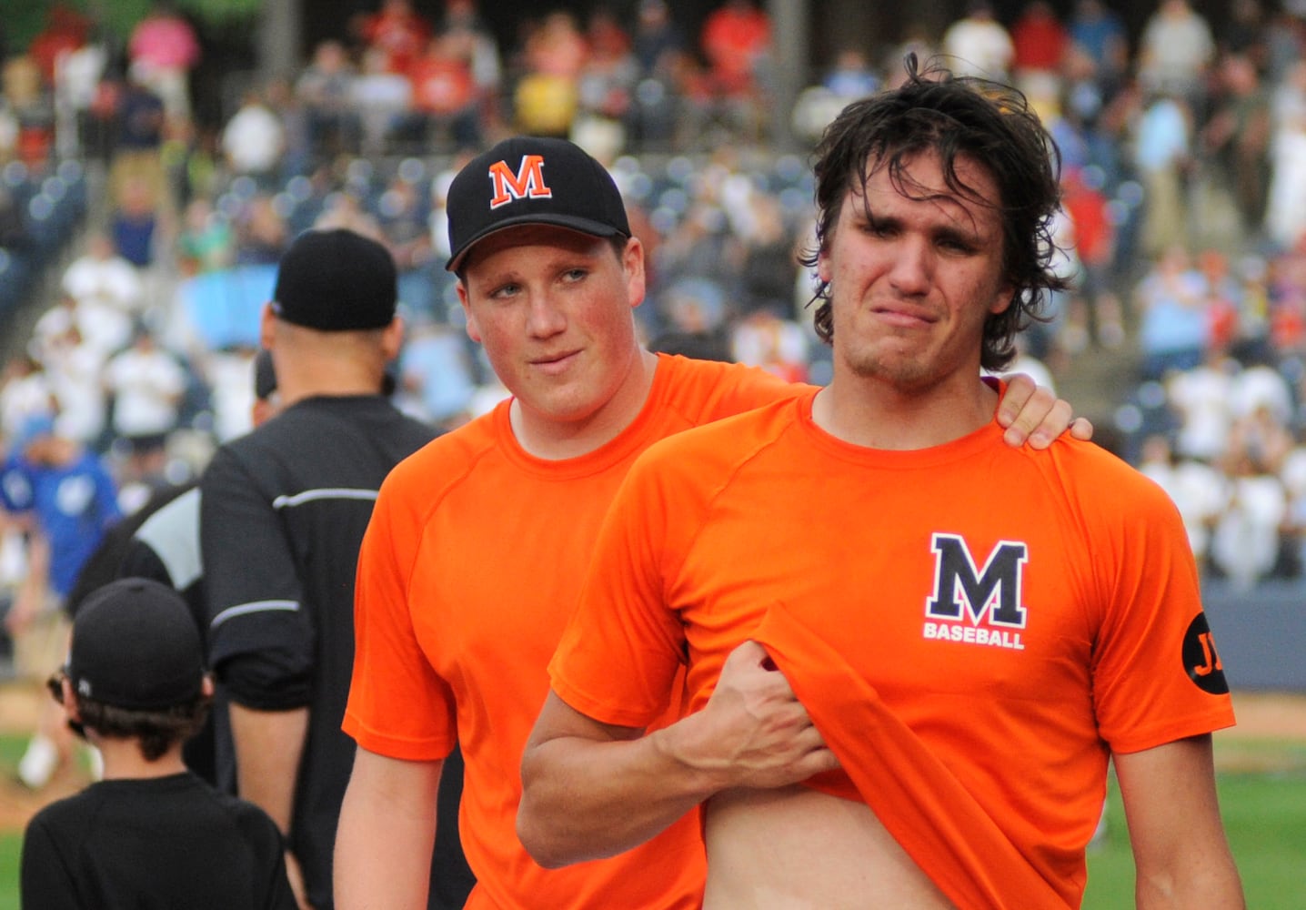 PHOTOS: D-IV state baseball semifinals, Minster vs. Jeromesville Hillsdale at Akron