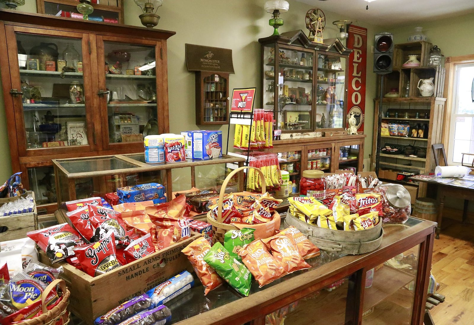 A mix of old and new at the Country Cupboard in Pitchin. BILL LACKEY/STAFF