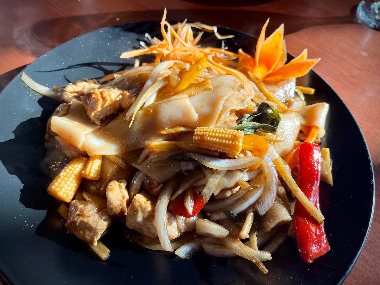 Thai Village is now open at 5201 Cornerstone N. Blvd. in Centerville. The restaurant is holding a soft opening with a limited menu through Sept. 1. NATALIE JONES/STAFF