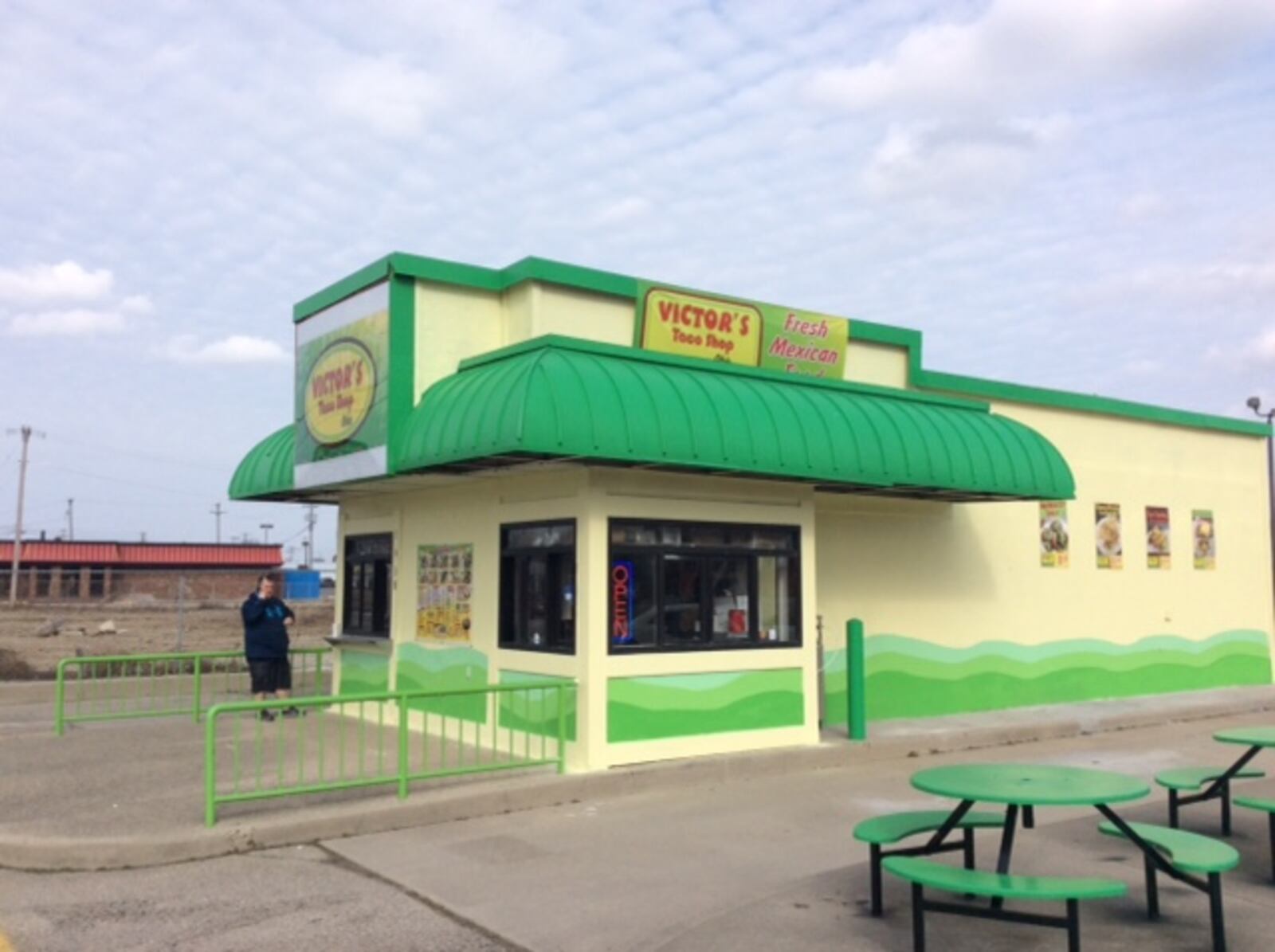 Victor’s Taco Shop, which operates restaurants in Fairborn and this Dayton location on North Keowee Street, is putting the finishing touches on its third Dayton-area location in Xenia. MARK FISHER/STAFF