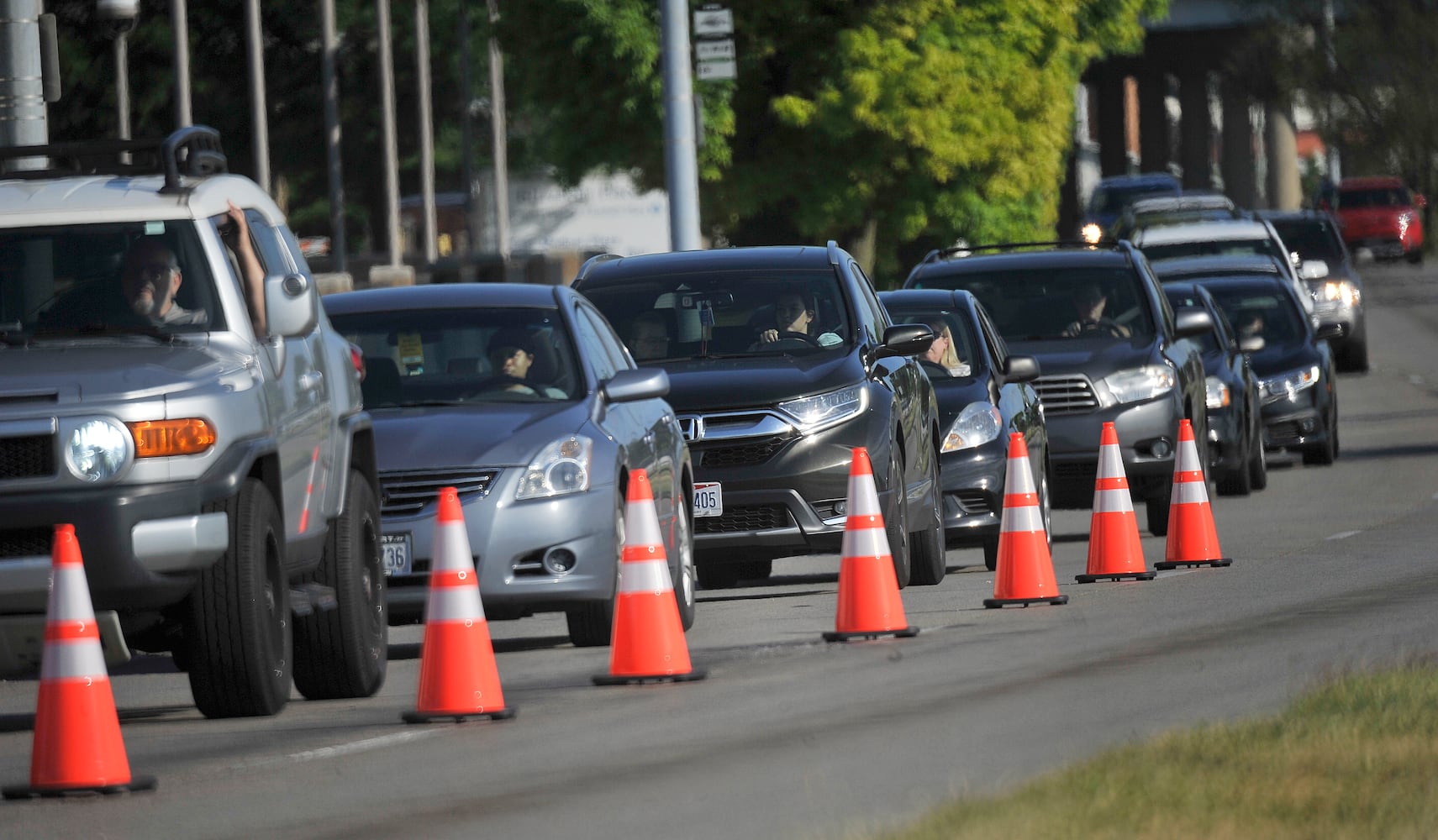 PHOTOS: Free coronavirus testing in Dayton