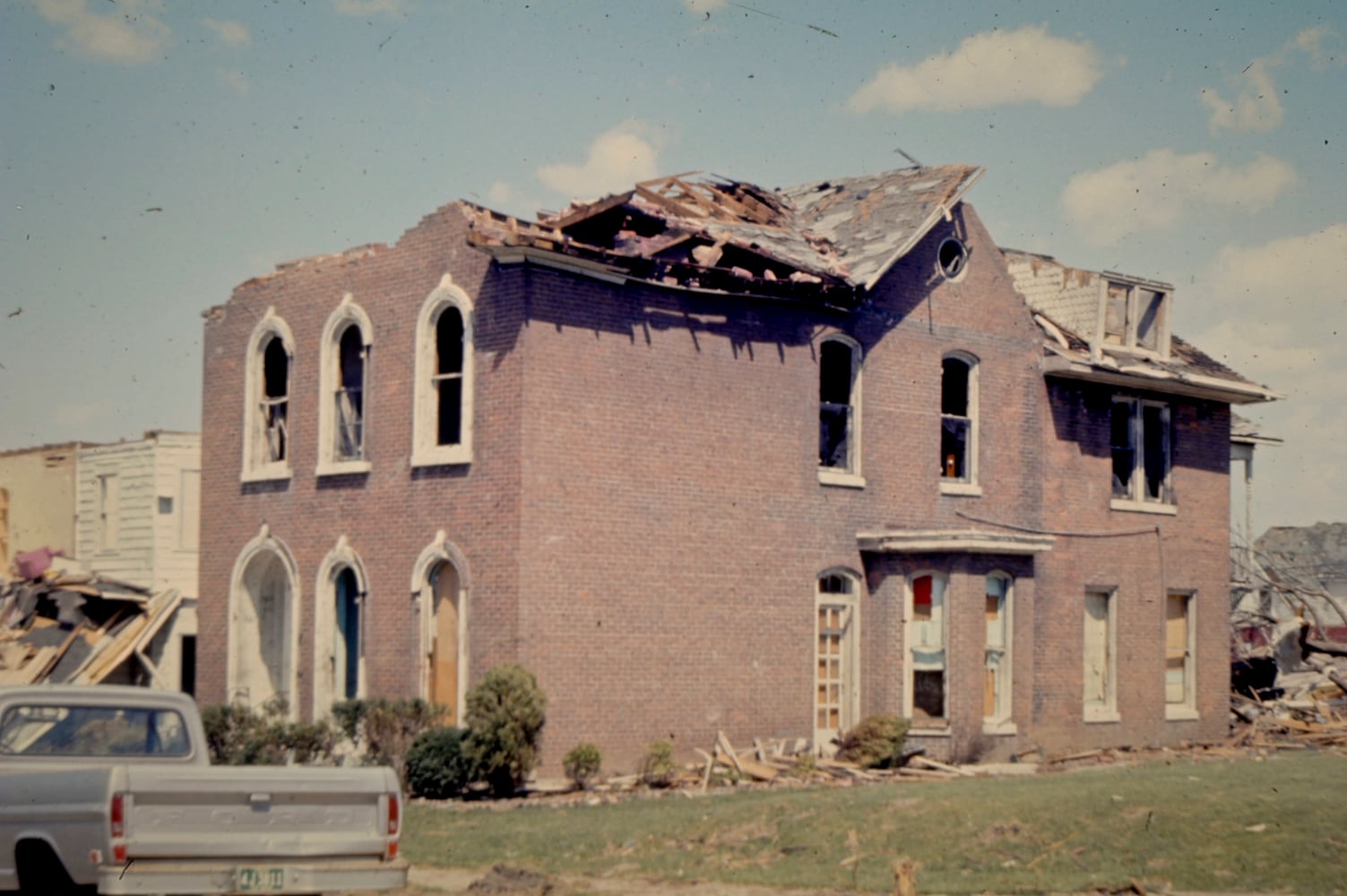 1974 Xenia tornado aftermath