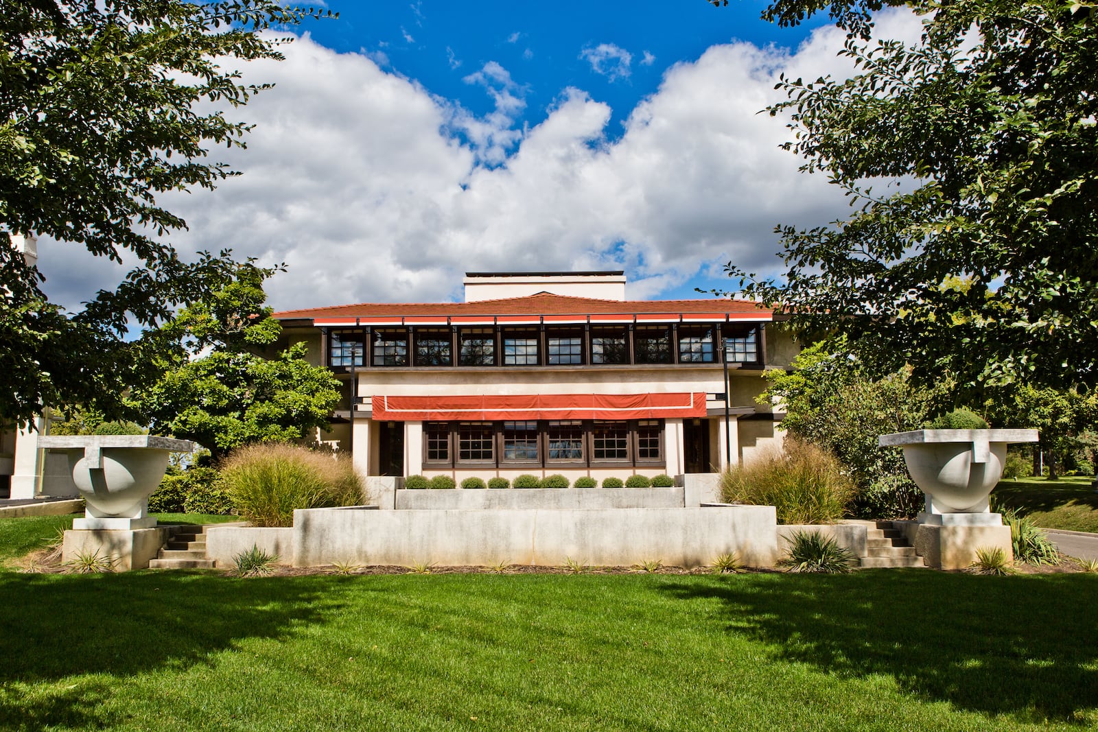 The Westcott House will celebrate its designer with the Frank Lloyd Wright 154th Birthday Party on Saturday, July 10. The event can be attended live by ticket purchase or for free online. Courtesy photo