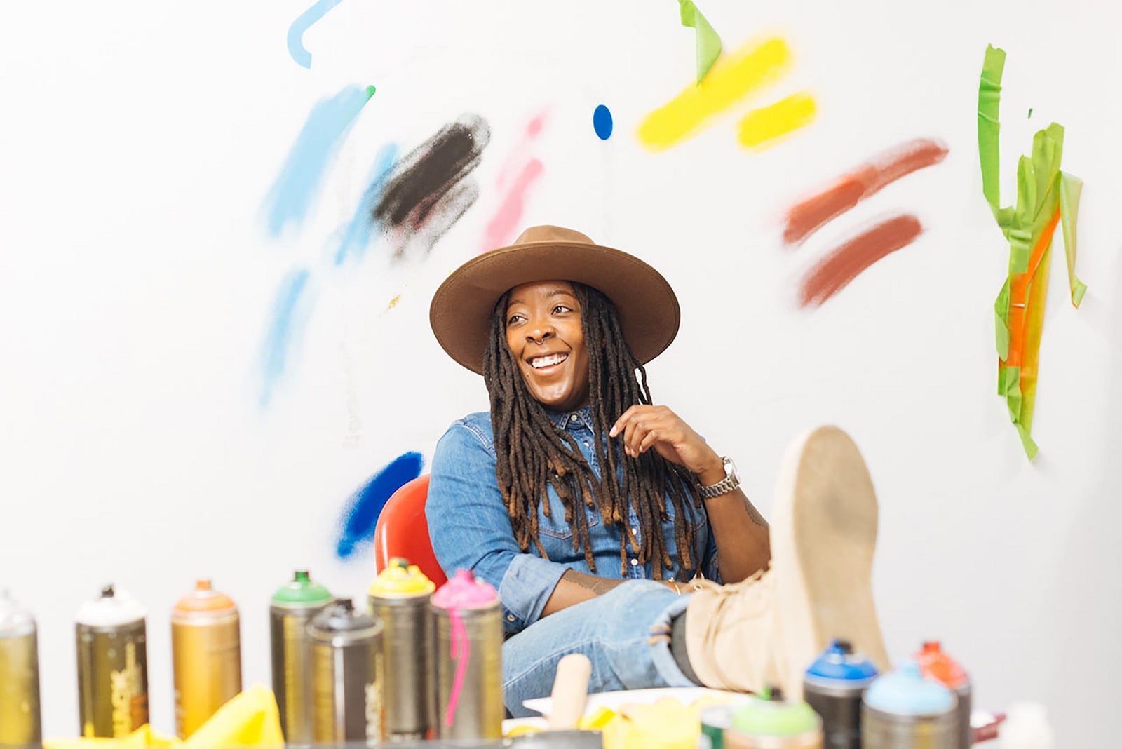 Nina Chanel Abney will have a virtual artist talk on Saturday, Sept. 18. CONTRIBUTED